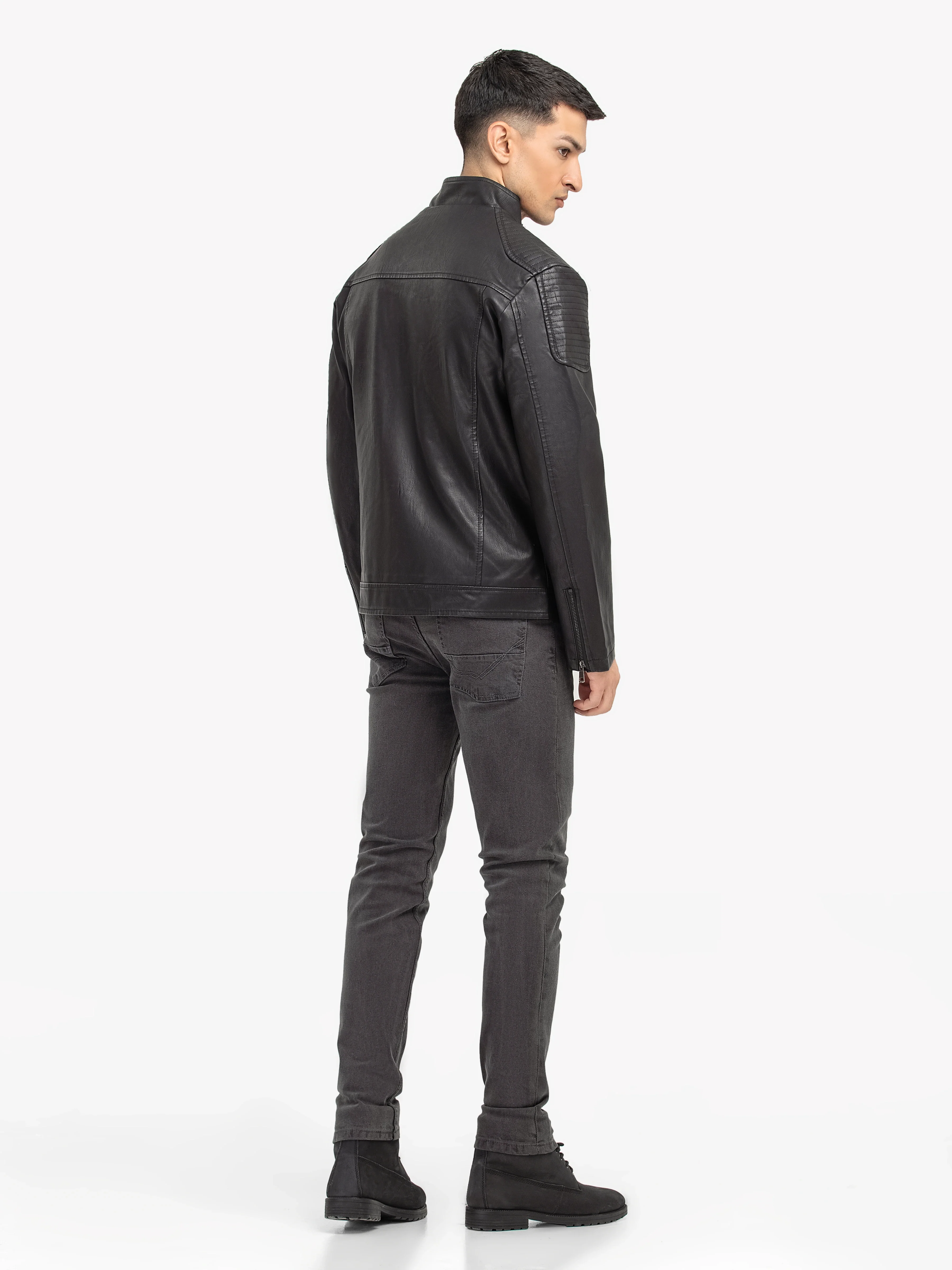 Leather Jacket - EMTJP24-016 - Image 4