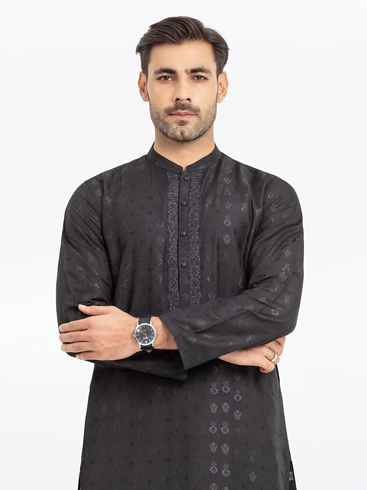 Embroidered Blended Kurta - EMTKC24-120 - Image 2