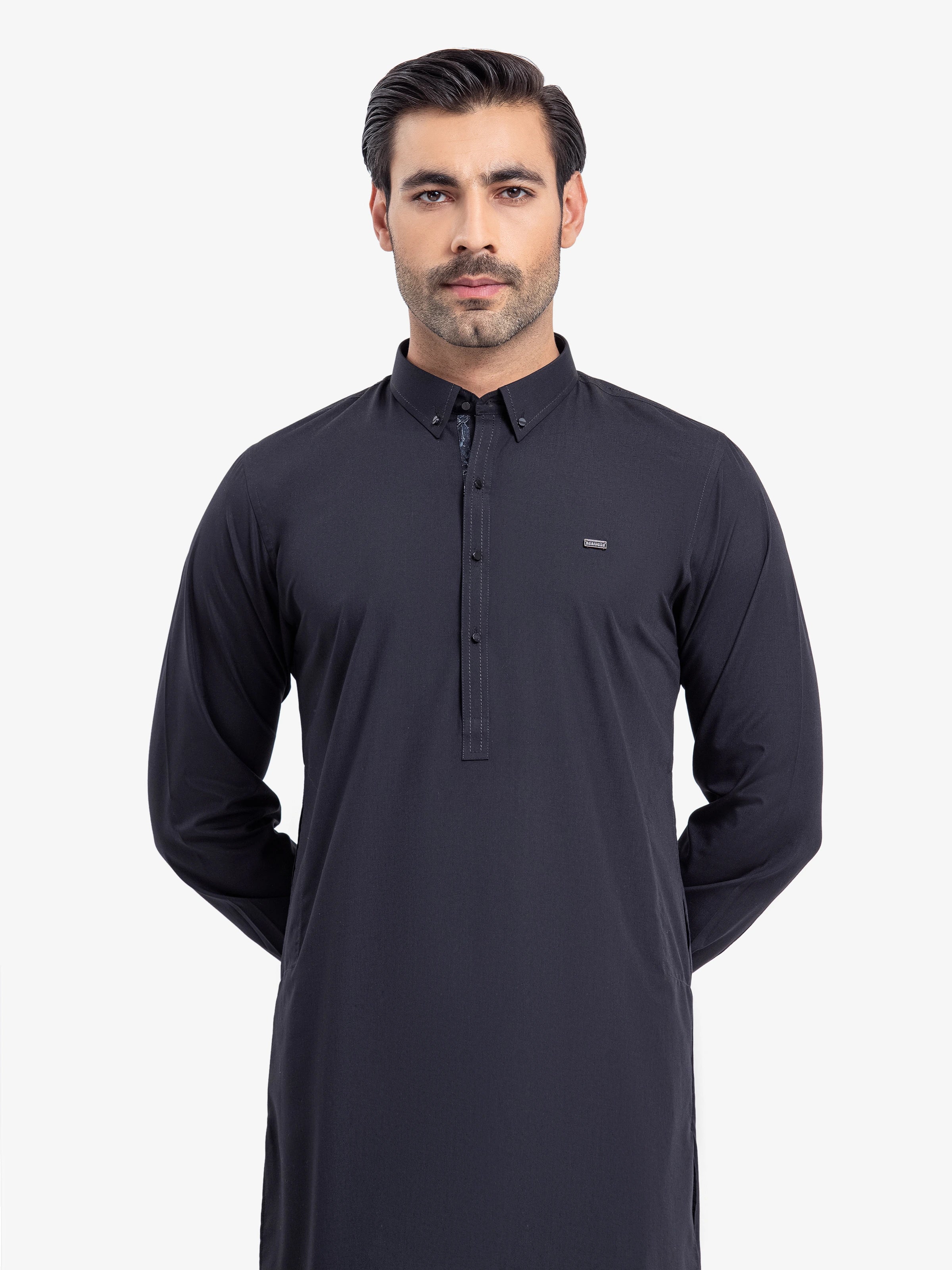 Blended Shalwar Kameez - EMTKST5-99515 - Image 2