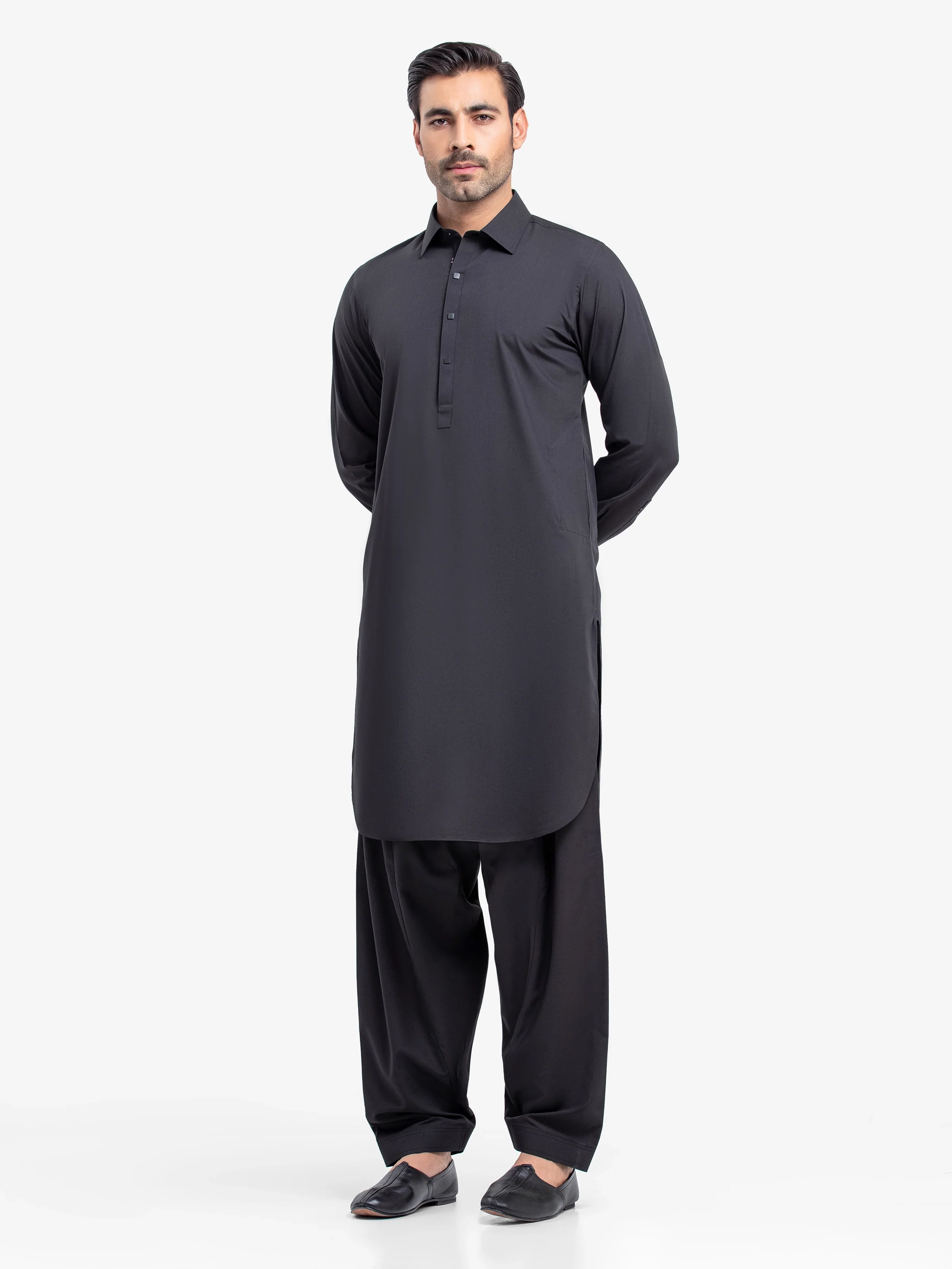 Embroidered Blended Shalwar Kameez - EMTKST5-99518