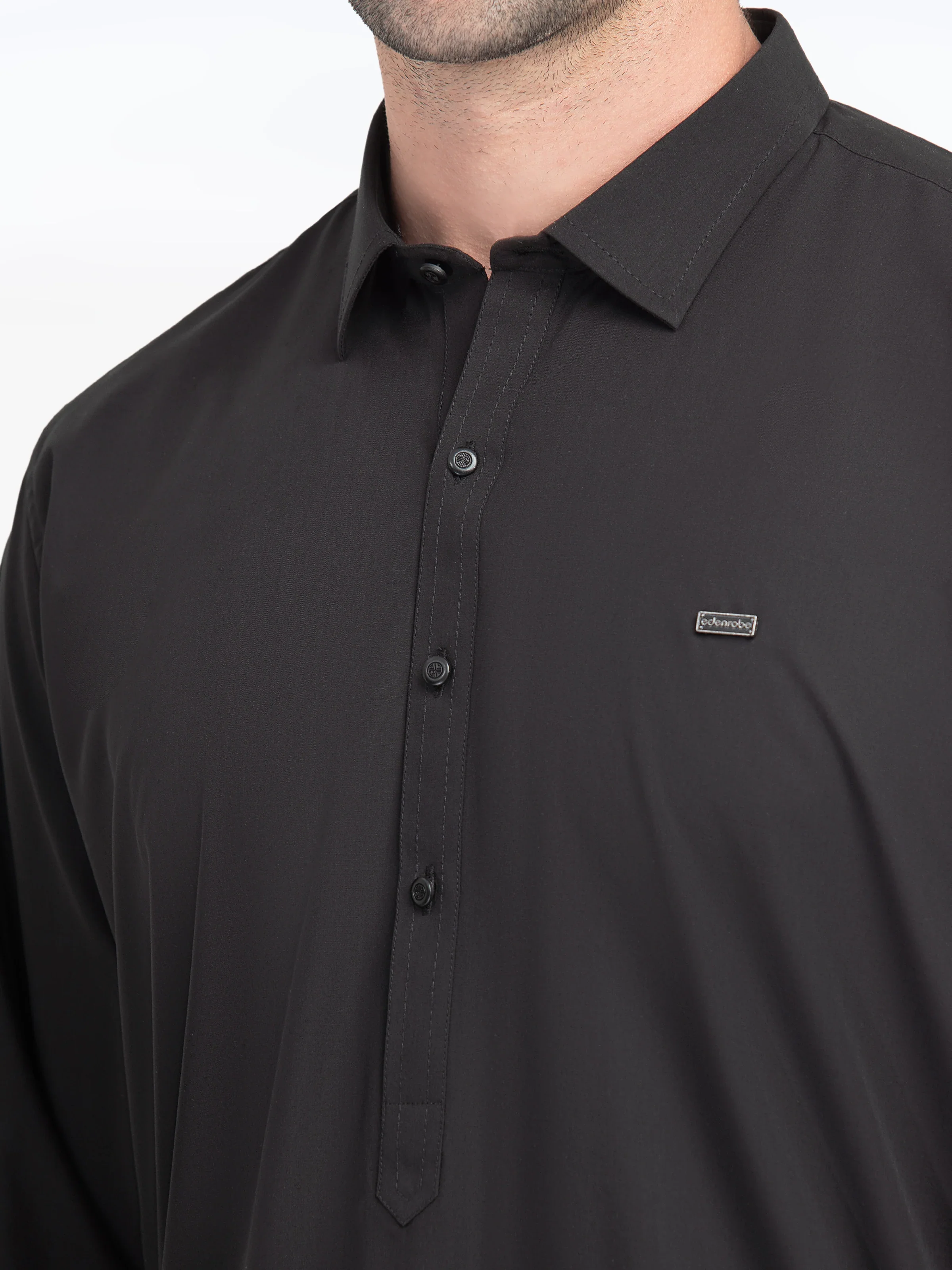 Blended Shalwar Kameez - EMTKST5-99540 - Image 3