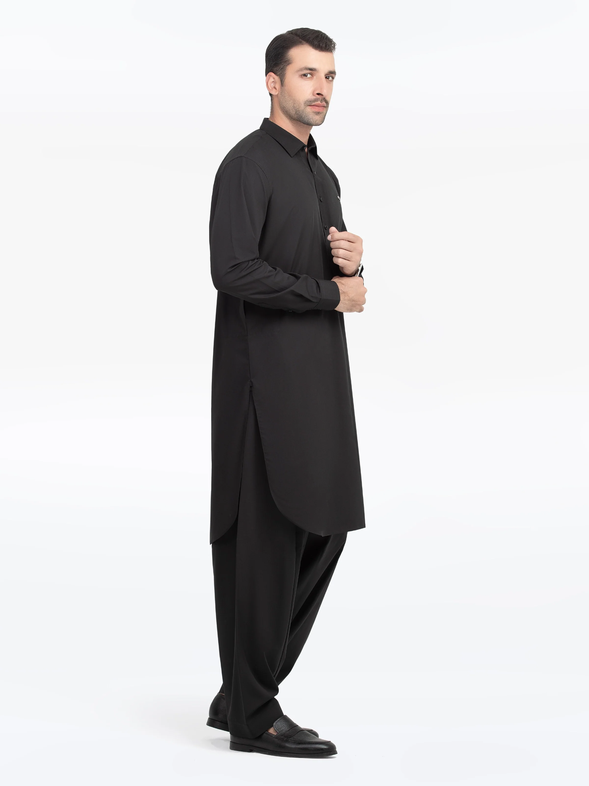 Blended Shalwar Kameez - EMTKST5-99540 - Image 6