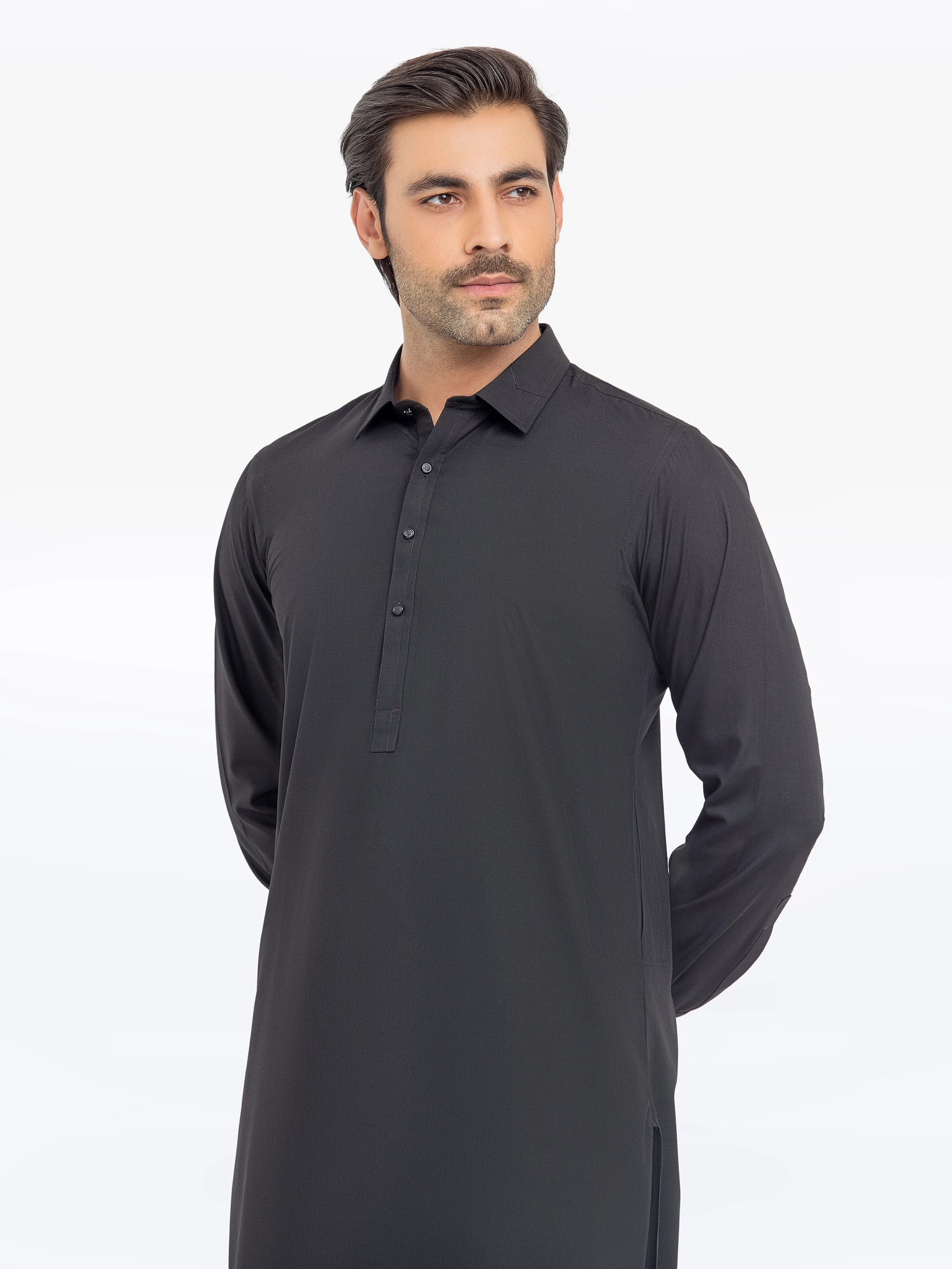 Blended Shalwar Kameez - EMTKST5-99553 - Image 2