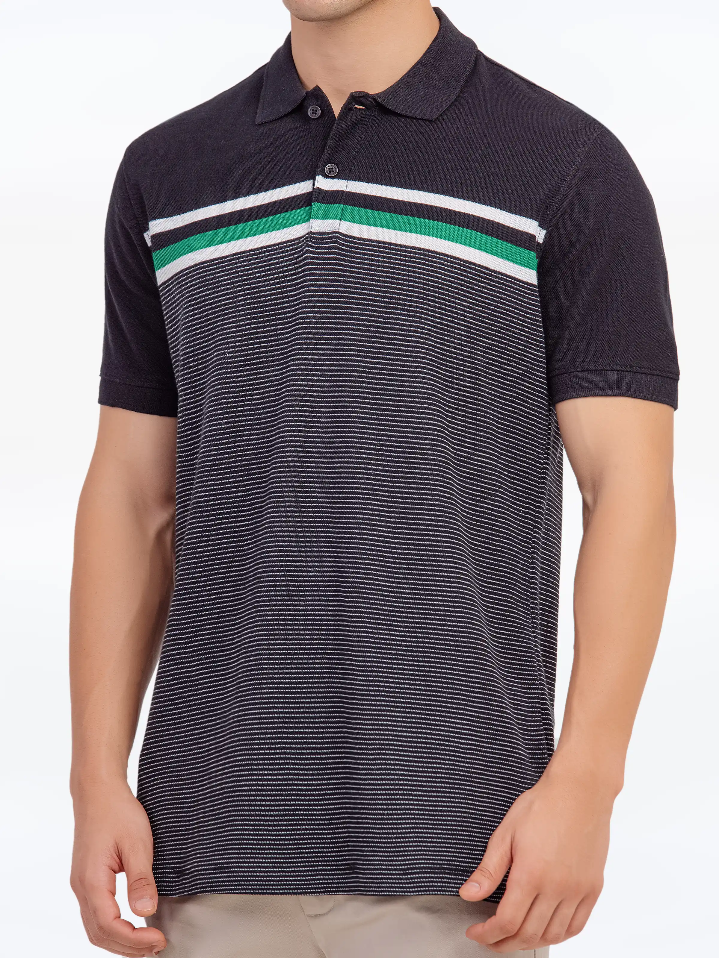 Striped Polo - EMTPS5-029 - Image 4