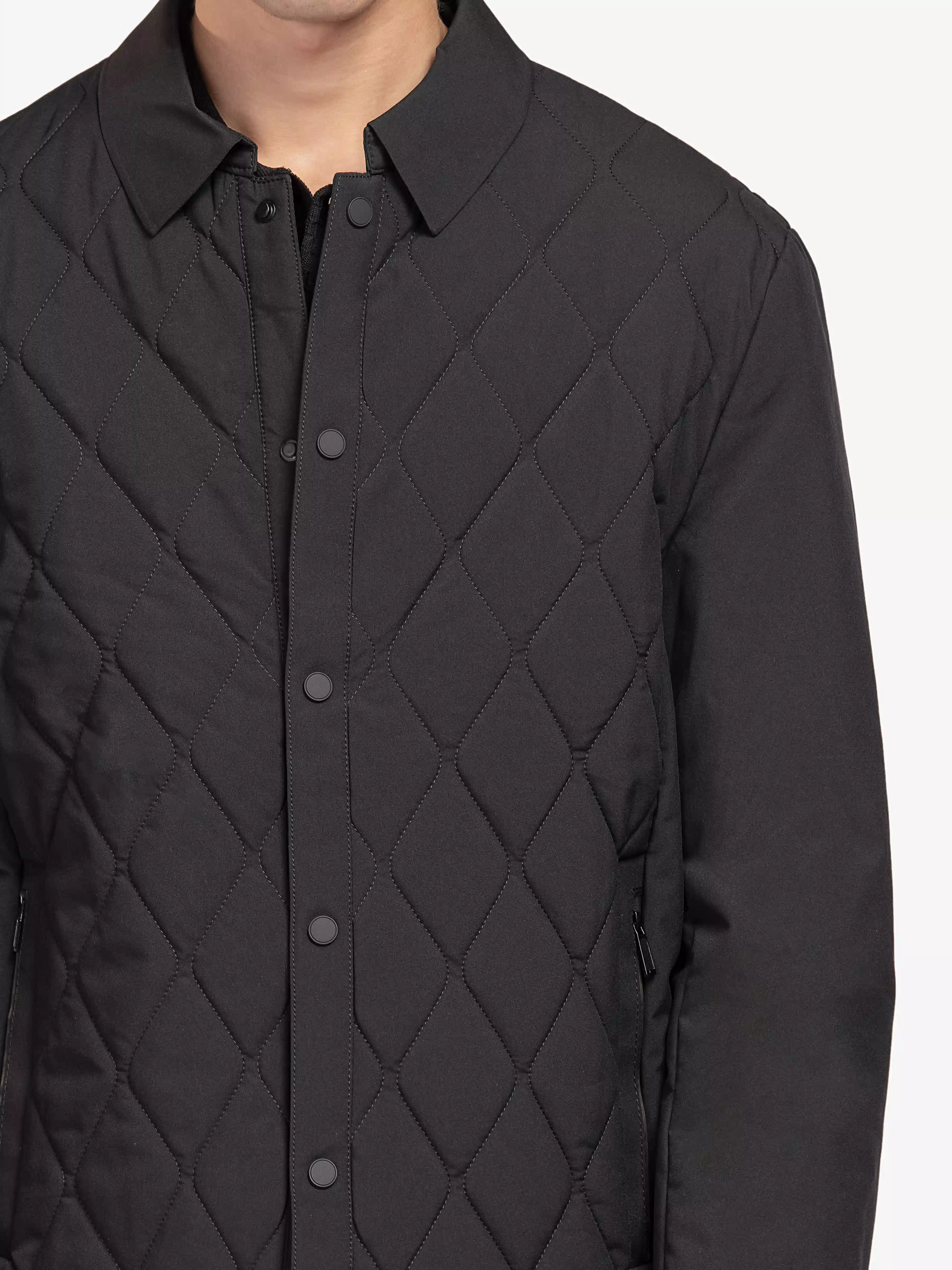 Quilted Shacket - EMTJS5-001 - Image 2