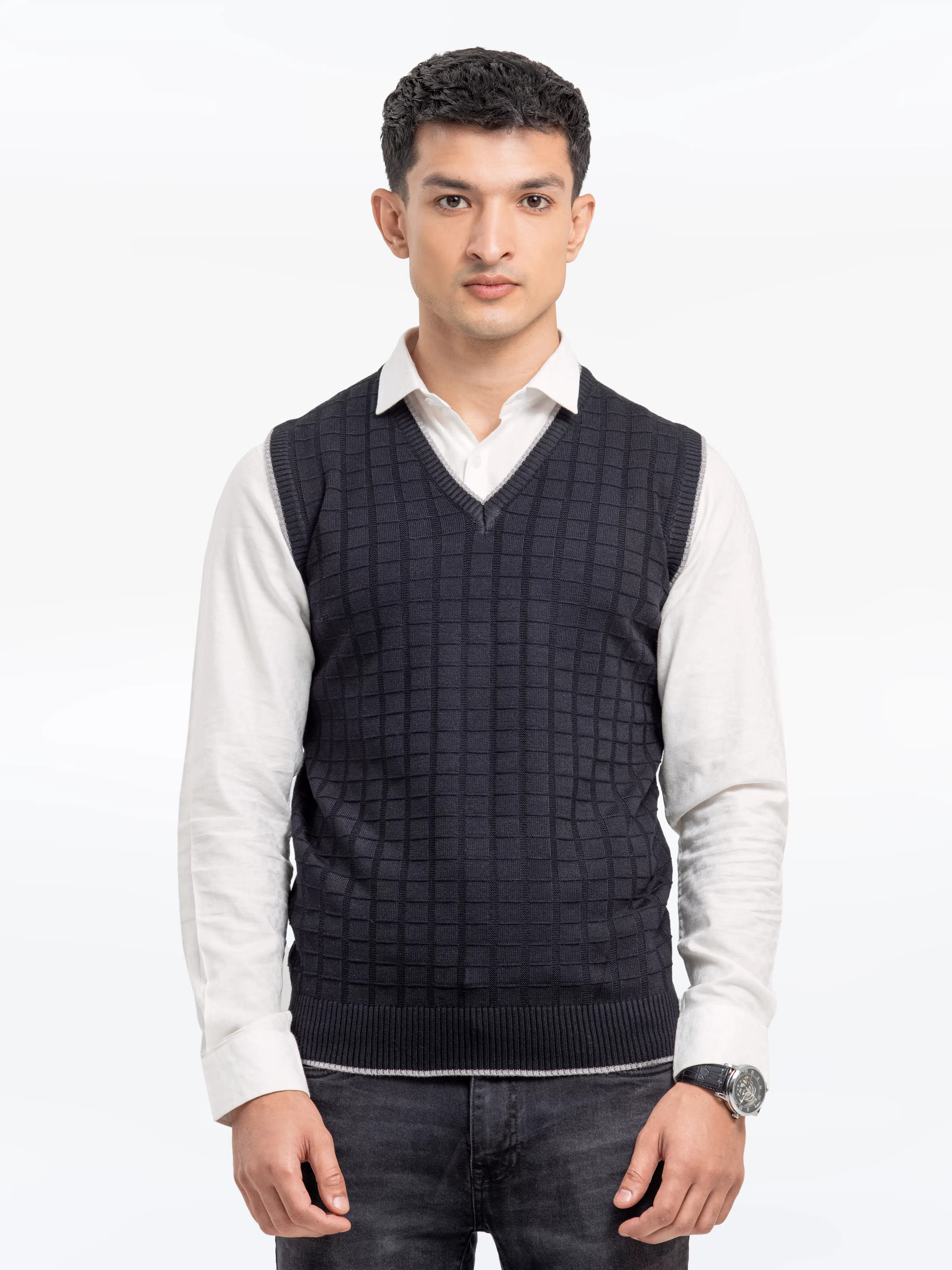Sleeveless Sweater - EMTSWT24-006