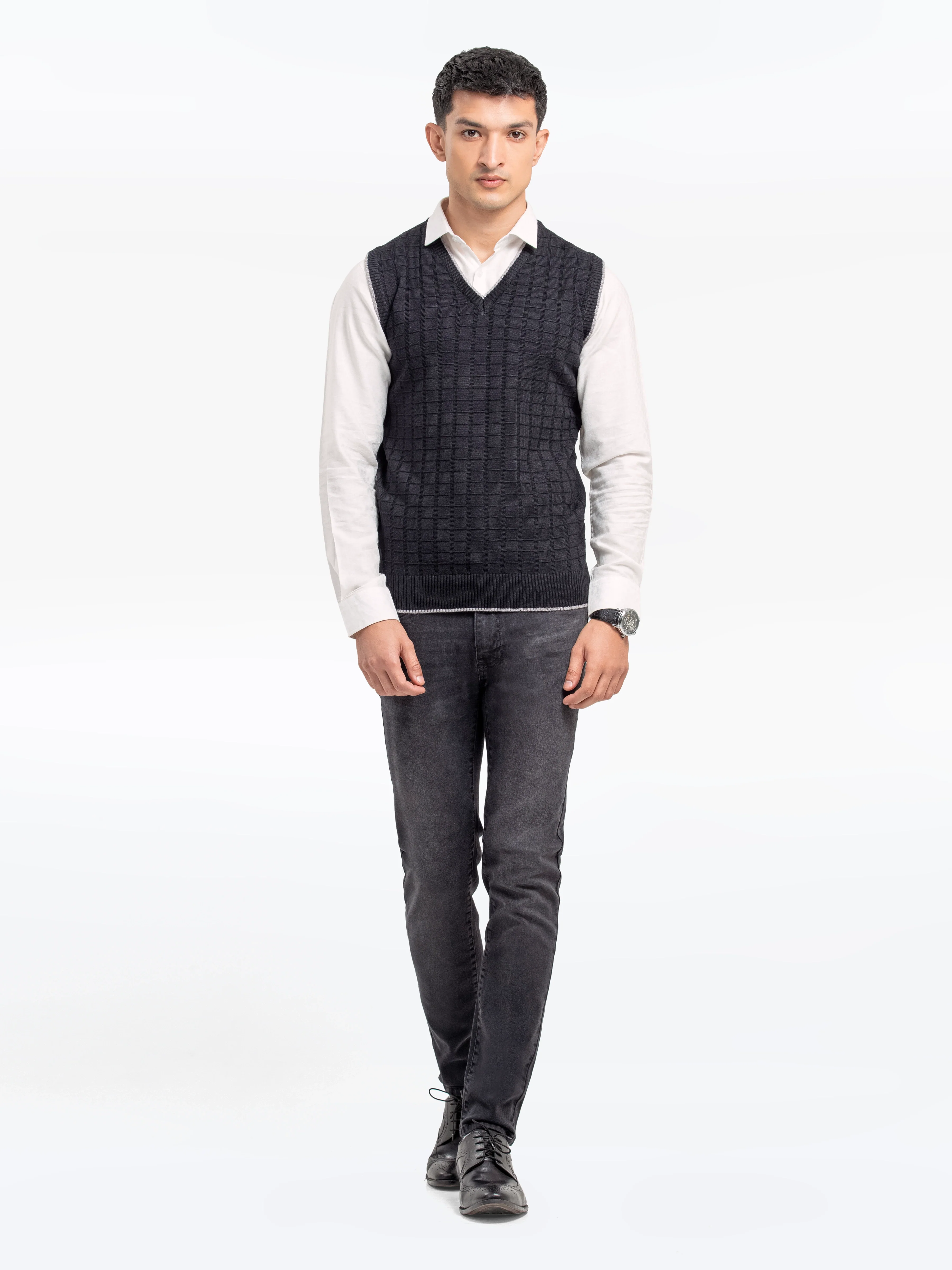 Sleeveless Sweater - EMTSWT24-006 - Image 2