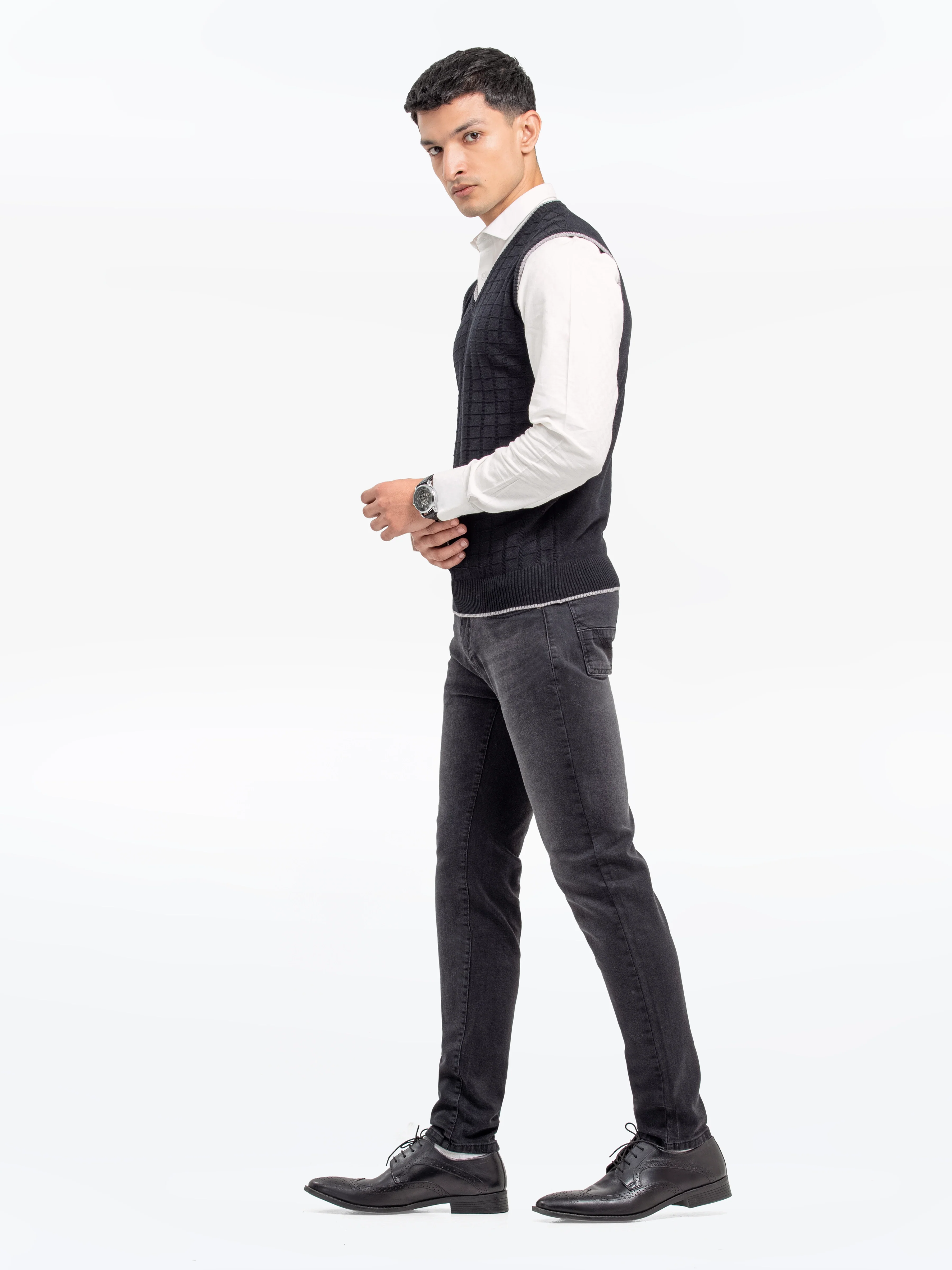 Sleeveless Sweater - EMTSWT24-006 - Image 4