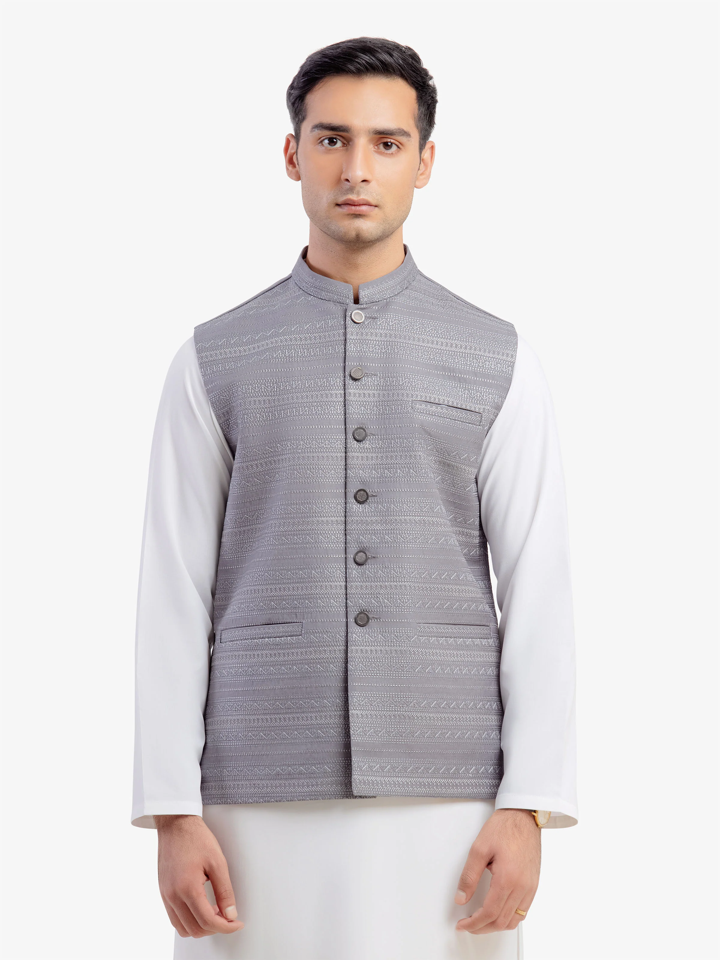 Embroidered Waistcoat - EMTWCP5-35975