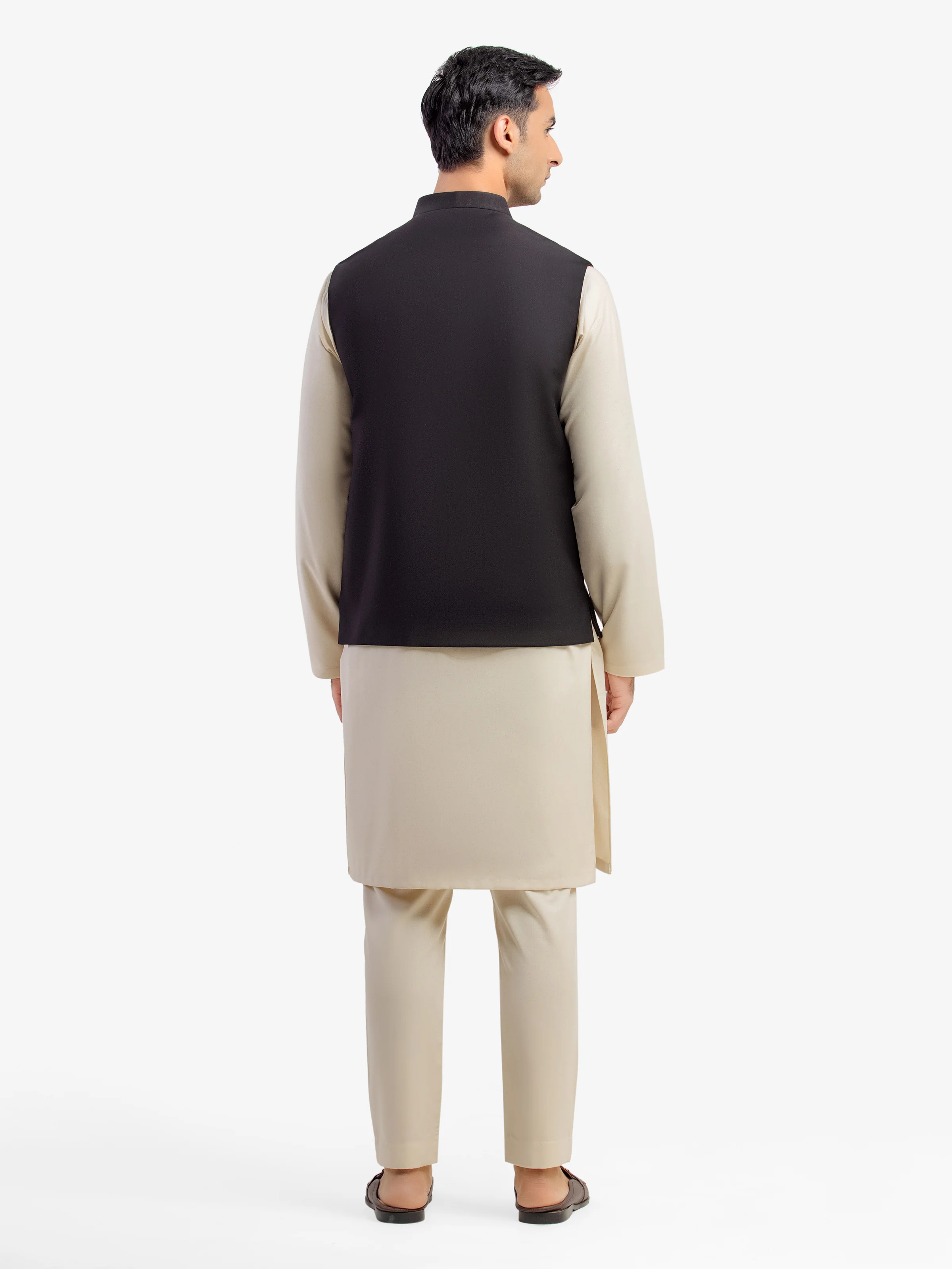 Plain Waistcoat - EMTWCP5-35977 - Image 5