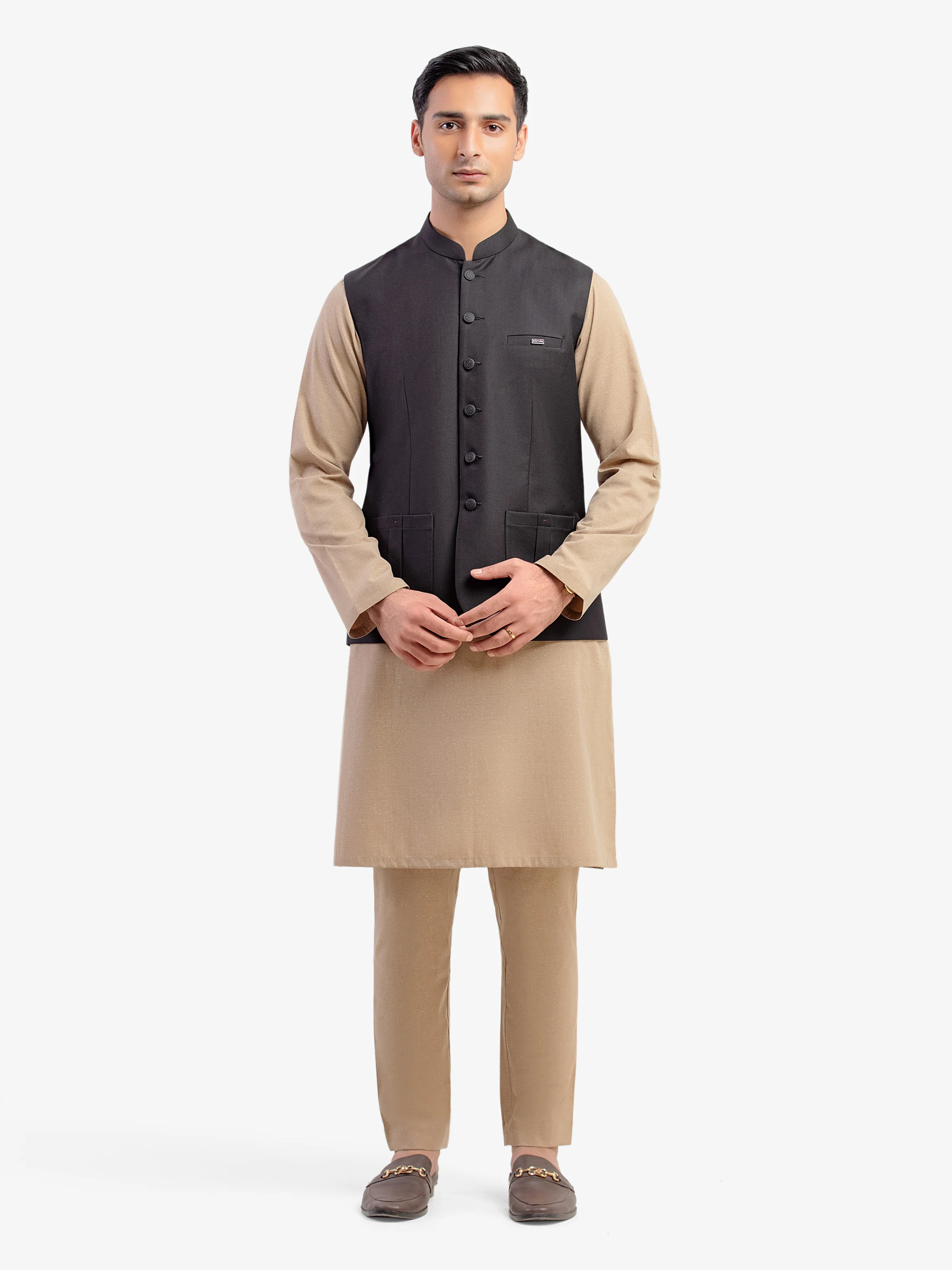 Plain Waistcoat - EMTWCP5-35979 - Image 2