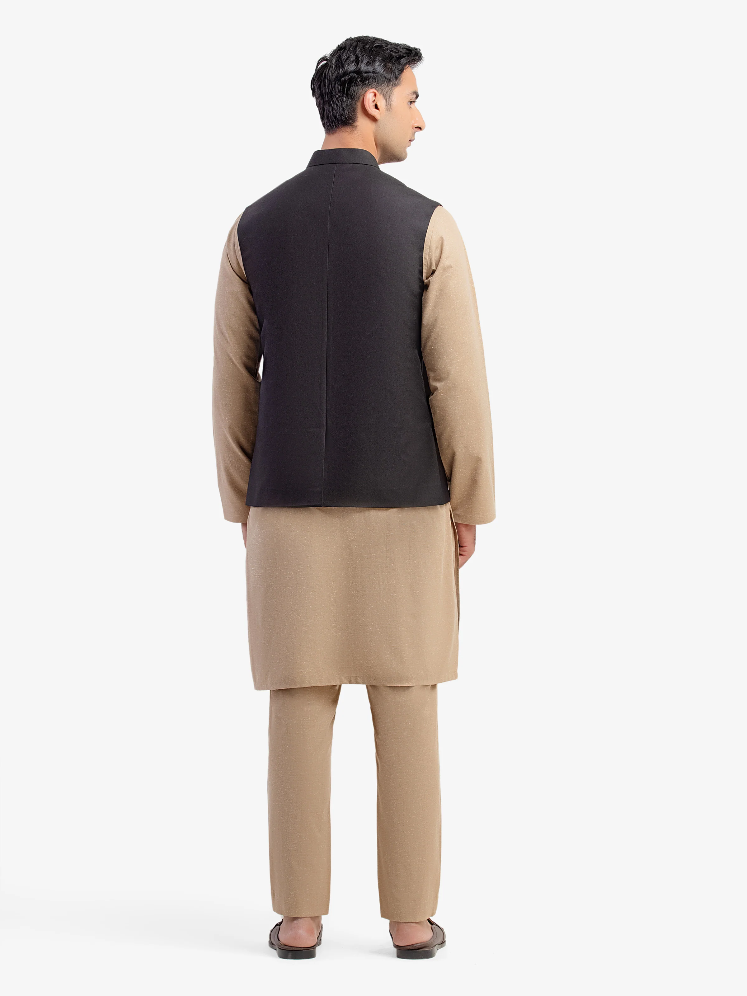 Plain Waistcoat - EMTWCP5-35979 - Image 5