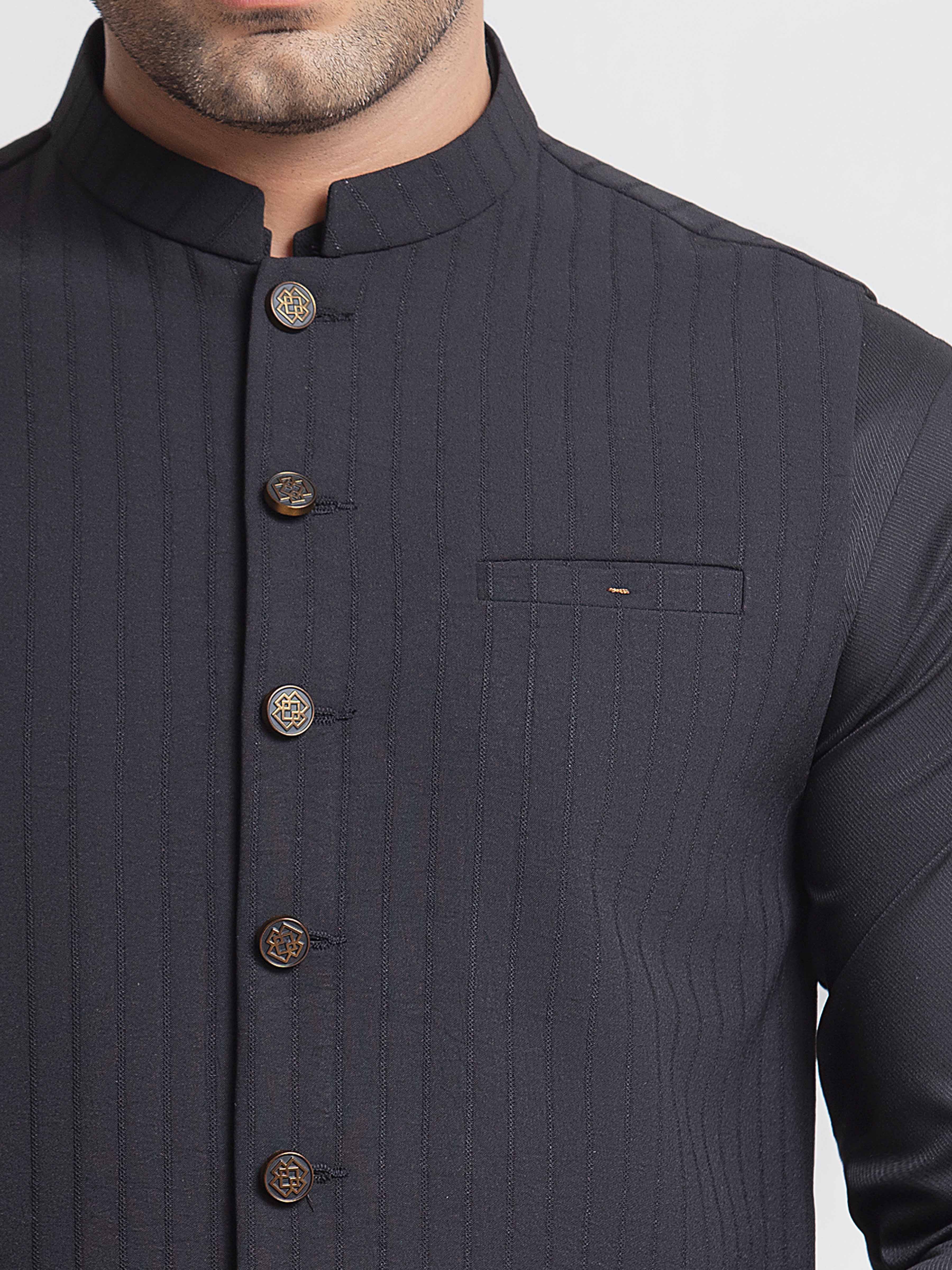 Plain Waistcoat - EMTWCP6-36011 - Image 3