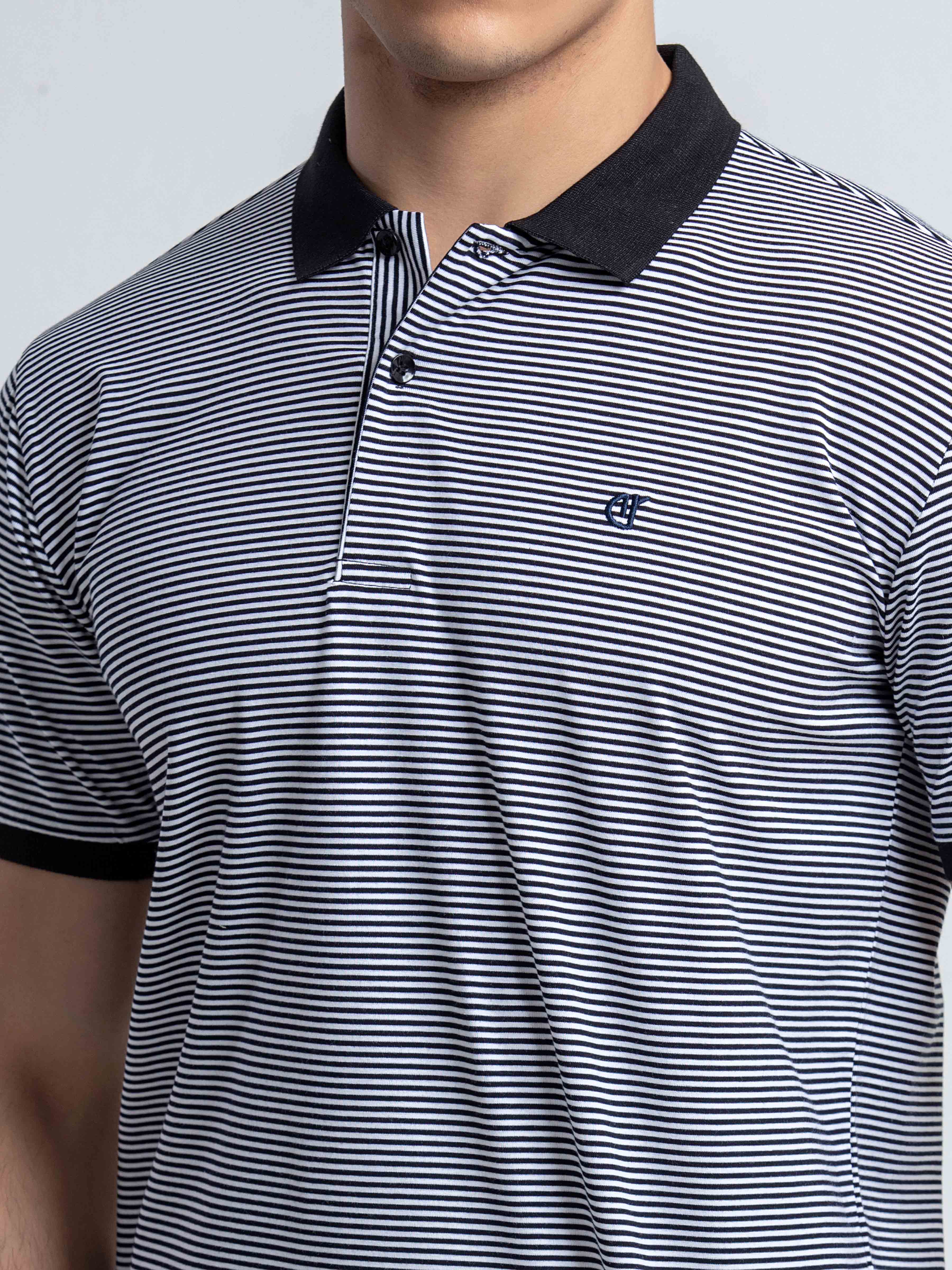 Striped Polo - EMTPS6-057 - Image 4