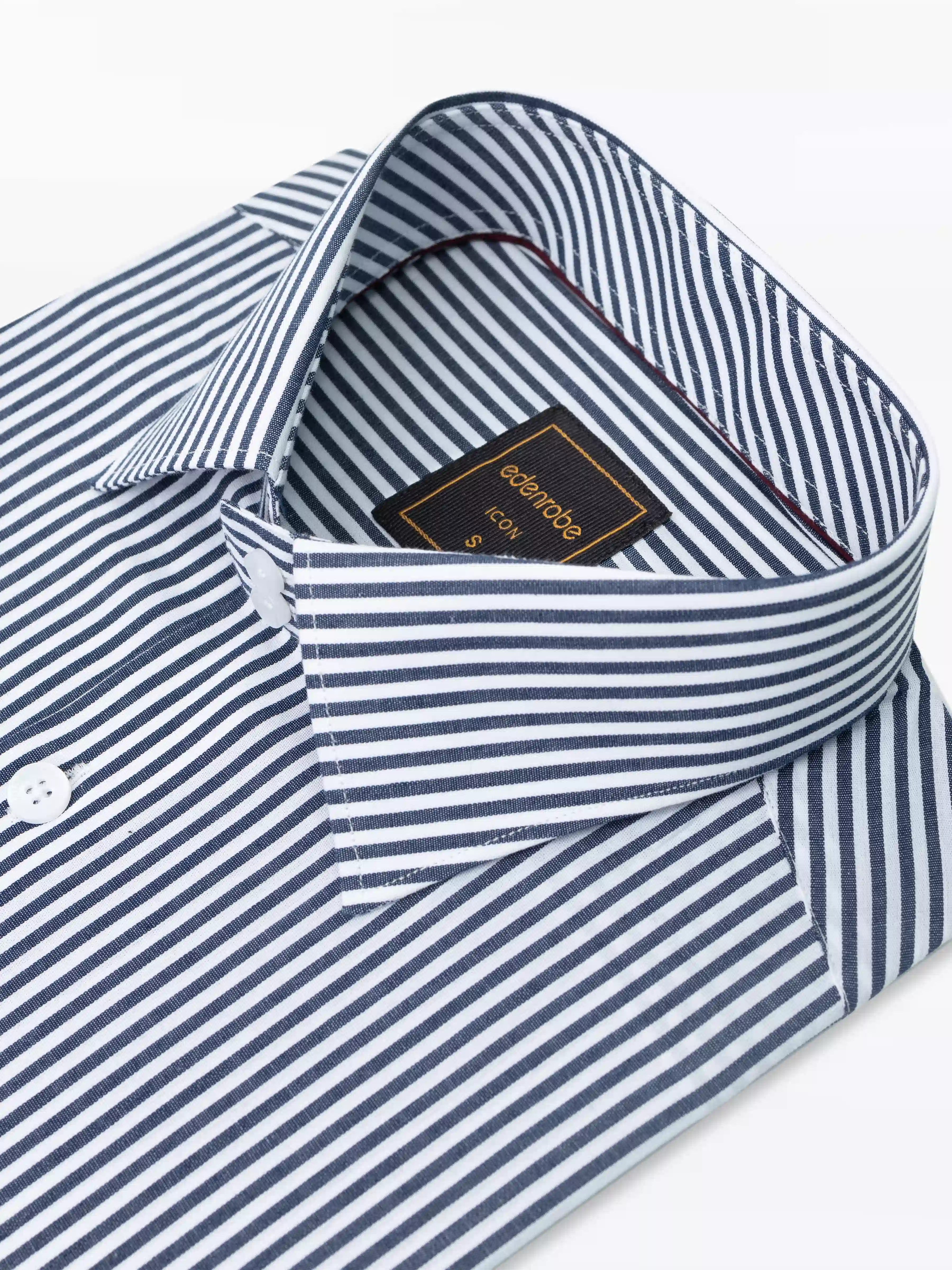 Icon Striped Shirt - EMTSI24-50718 - Image 3