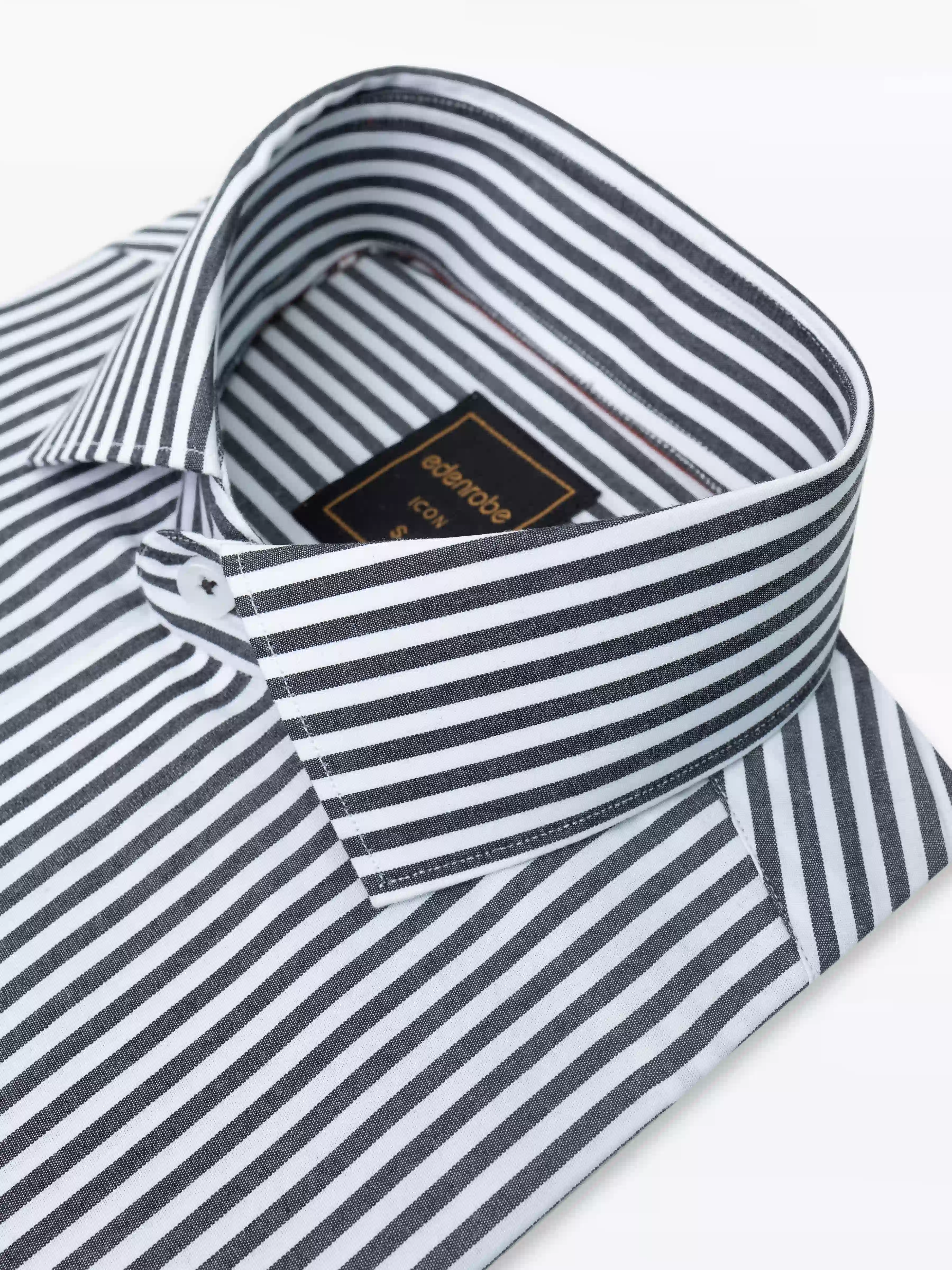 Icon Striped Shirt - EMTSI24-50725 - Image 3