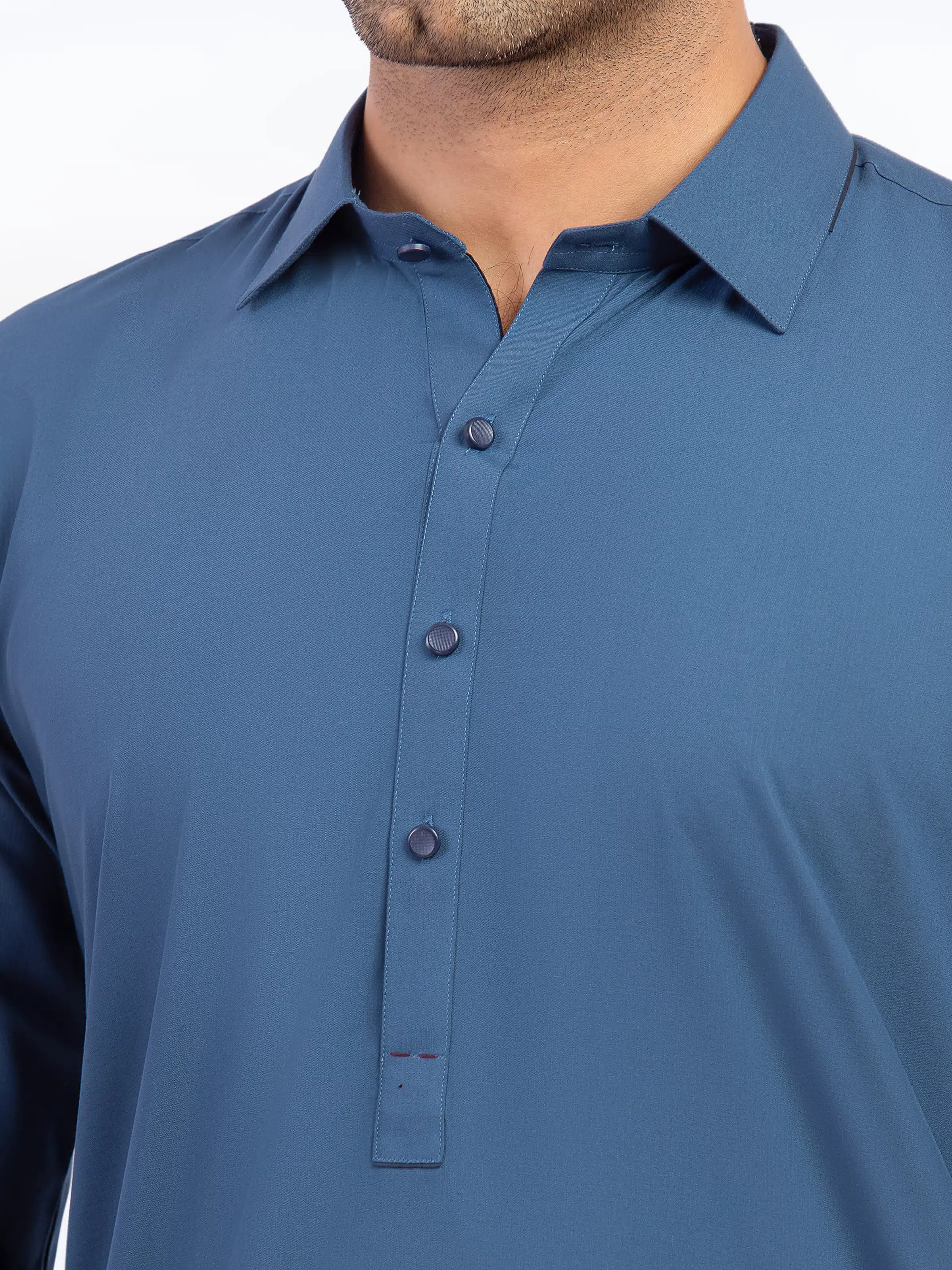 Blended Shalwar Kameez - EMTKST5-99570 - Image 3