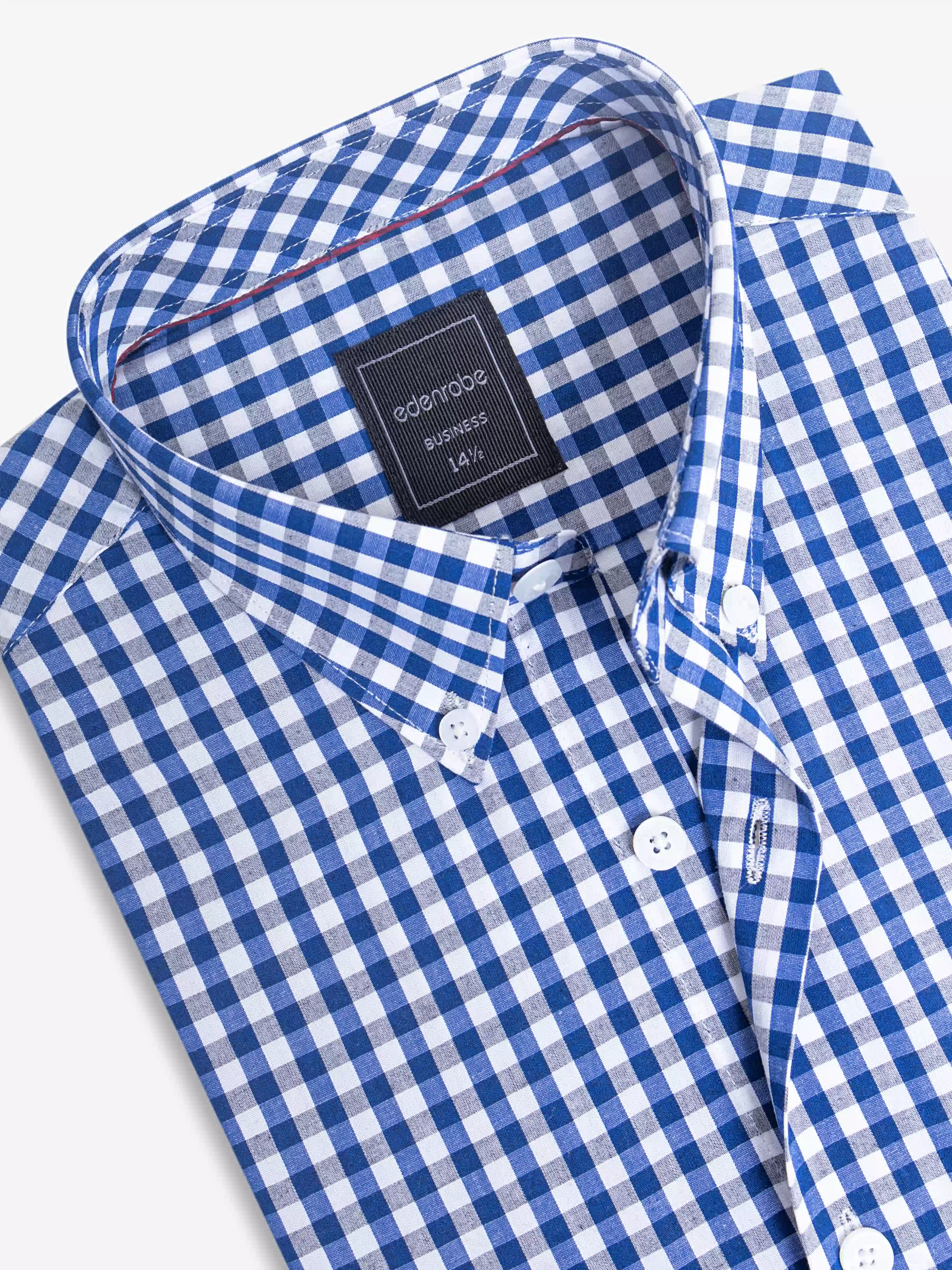 Business Check Shirt - EMTSB6-201 - Image 2