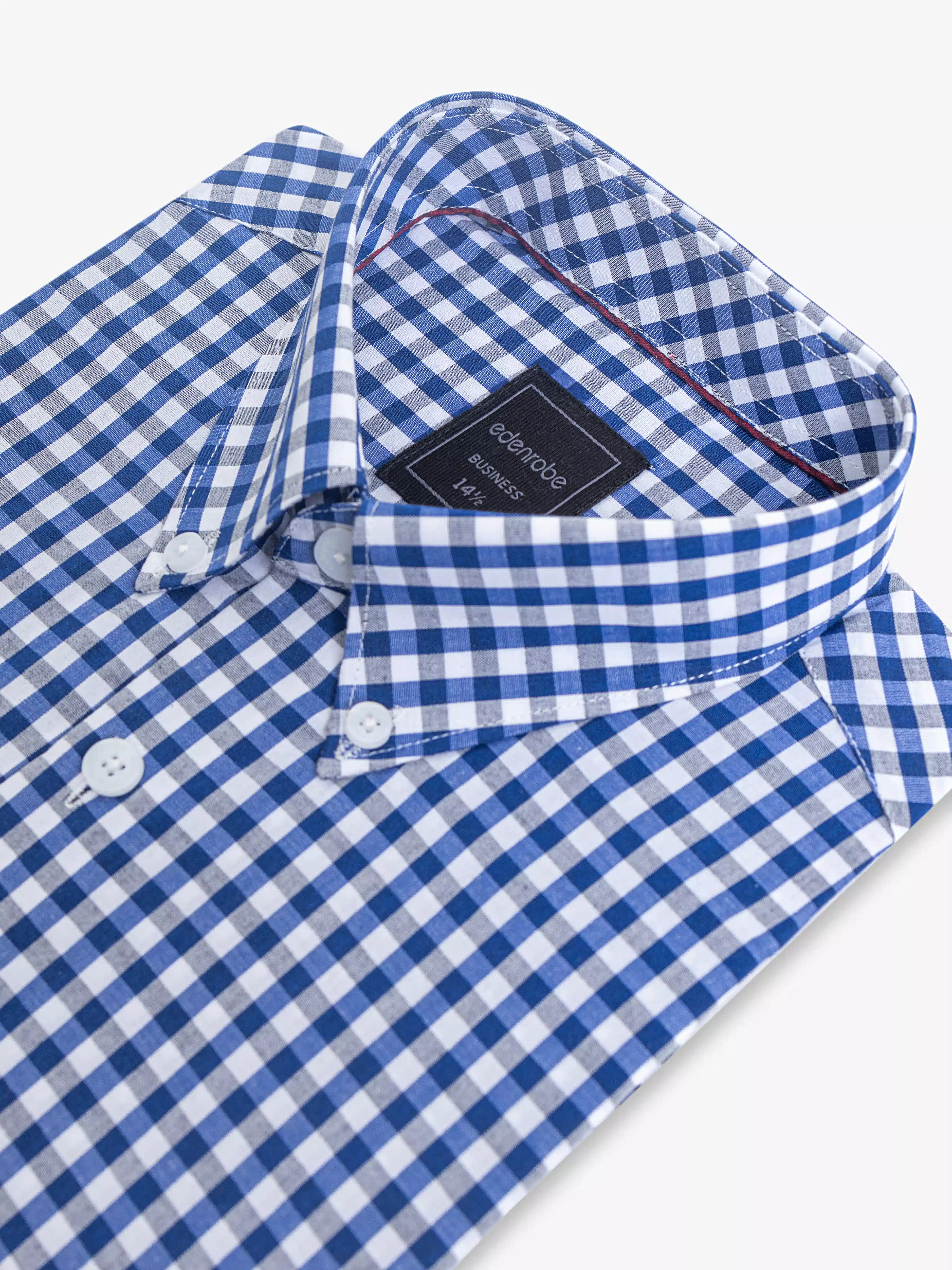 Business Check Shirt - EMTSB6-201 - Image 4