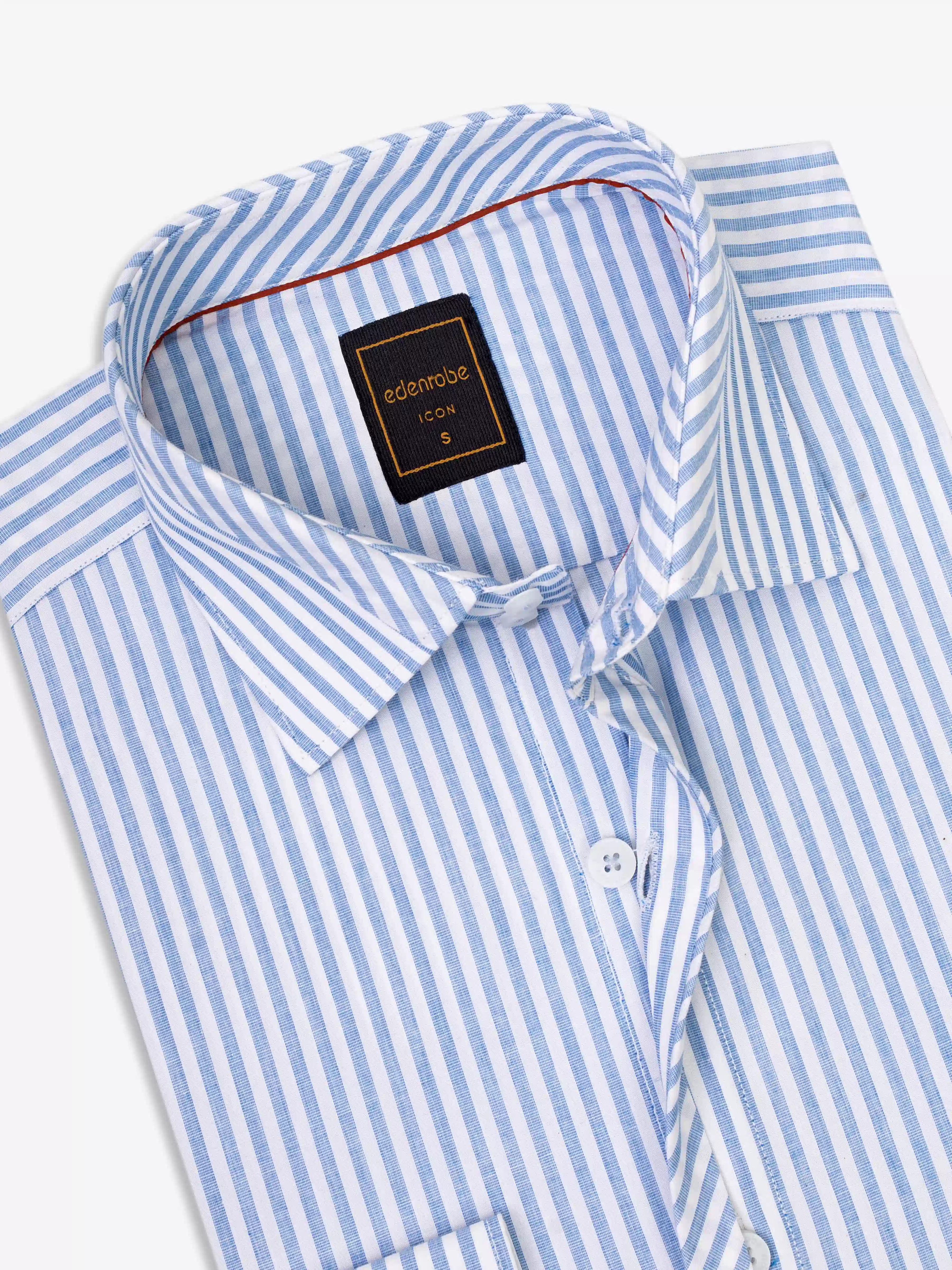 Icon Striped Shirt - EMTSI5-50822 - Image 4