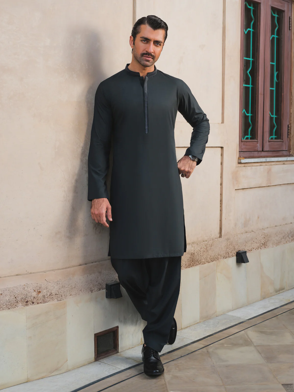 Embroidered Blended Shalwar Kameez - EMTKS24-41108