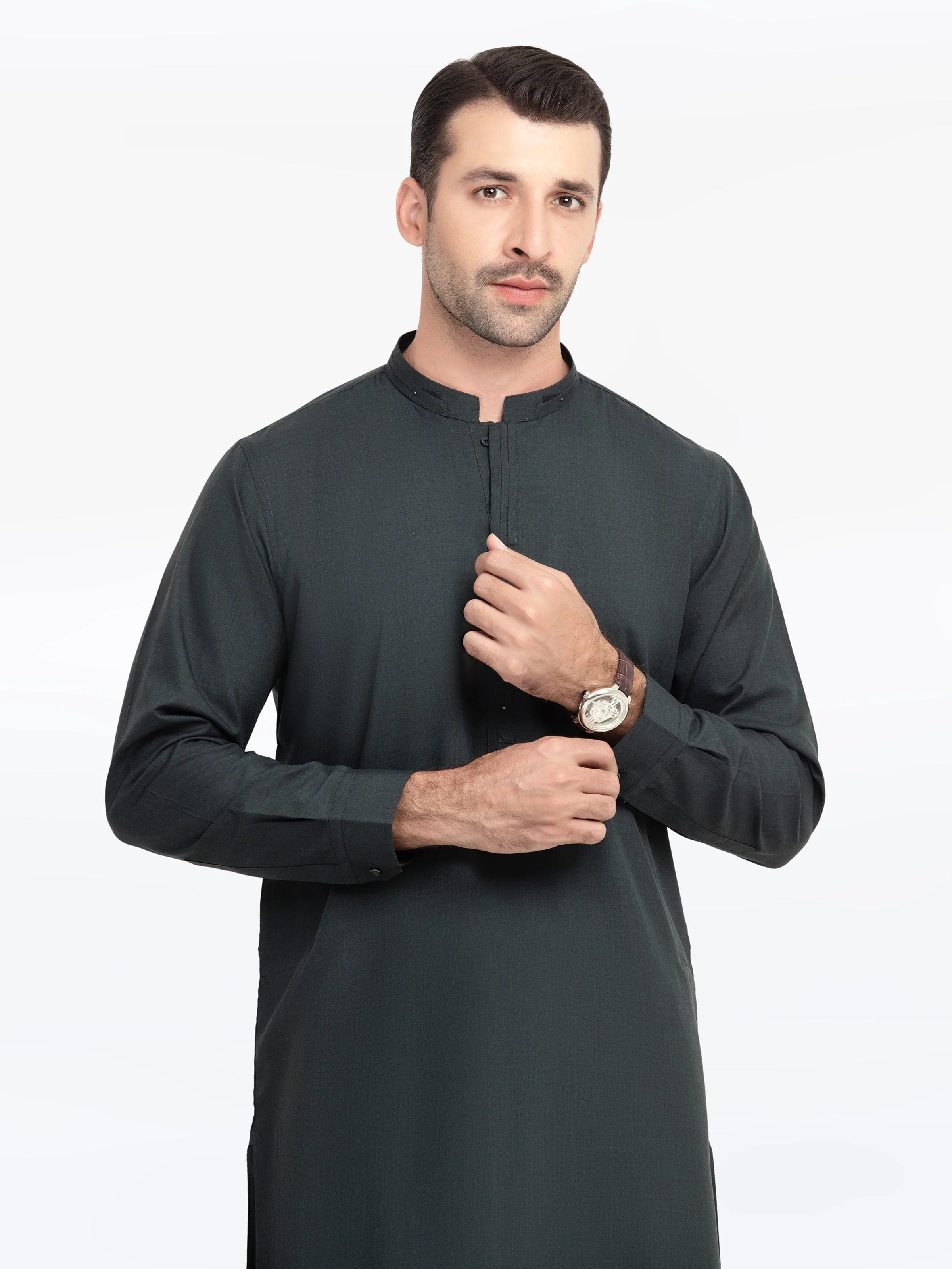 Blended Shalwar Kameez - EMTKST5-99536 - Image 2