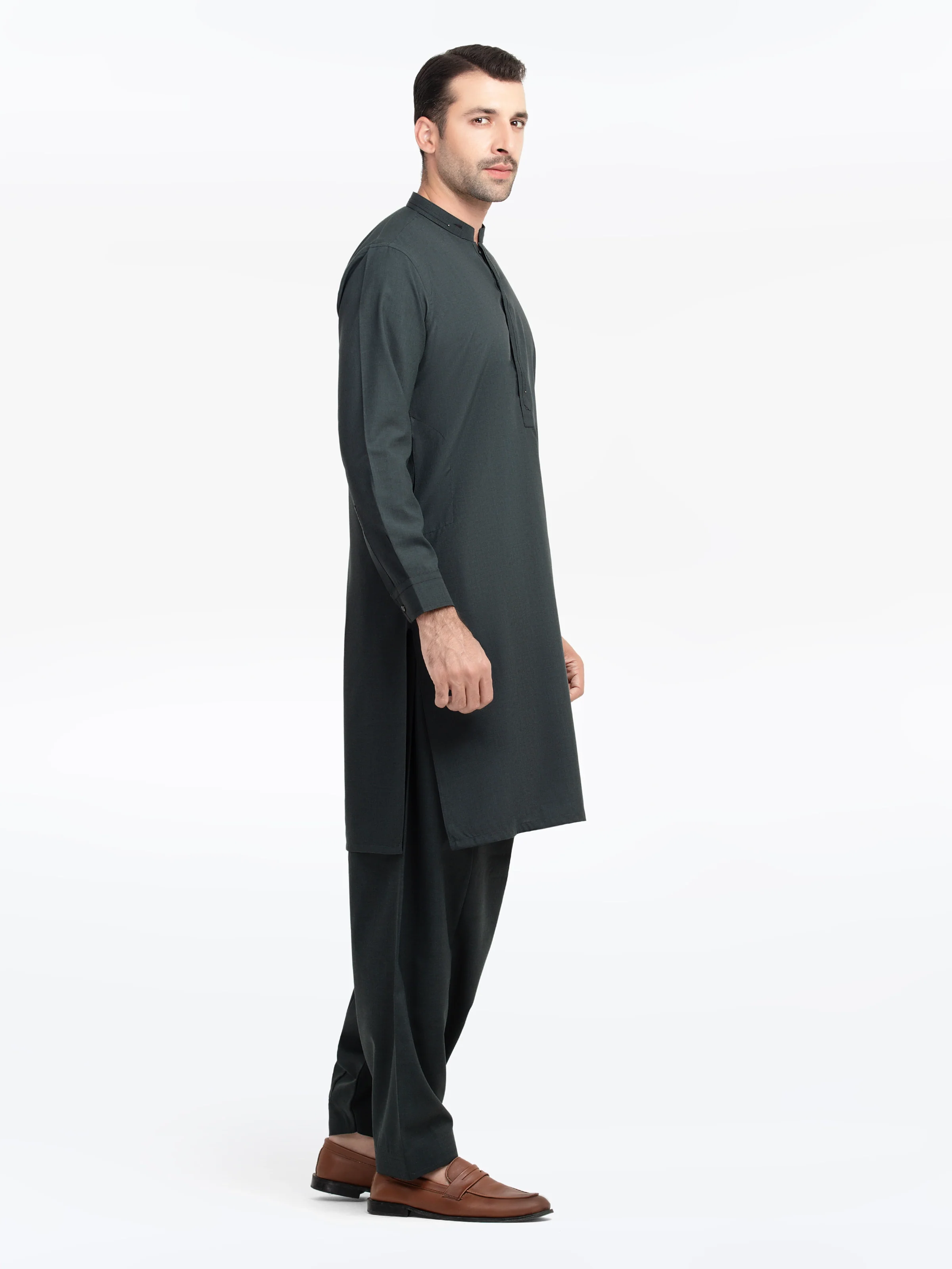 Blended Shalwar Kameez - EMTKST5-99536 - Image 4