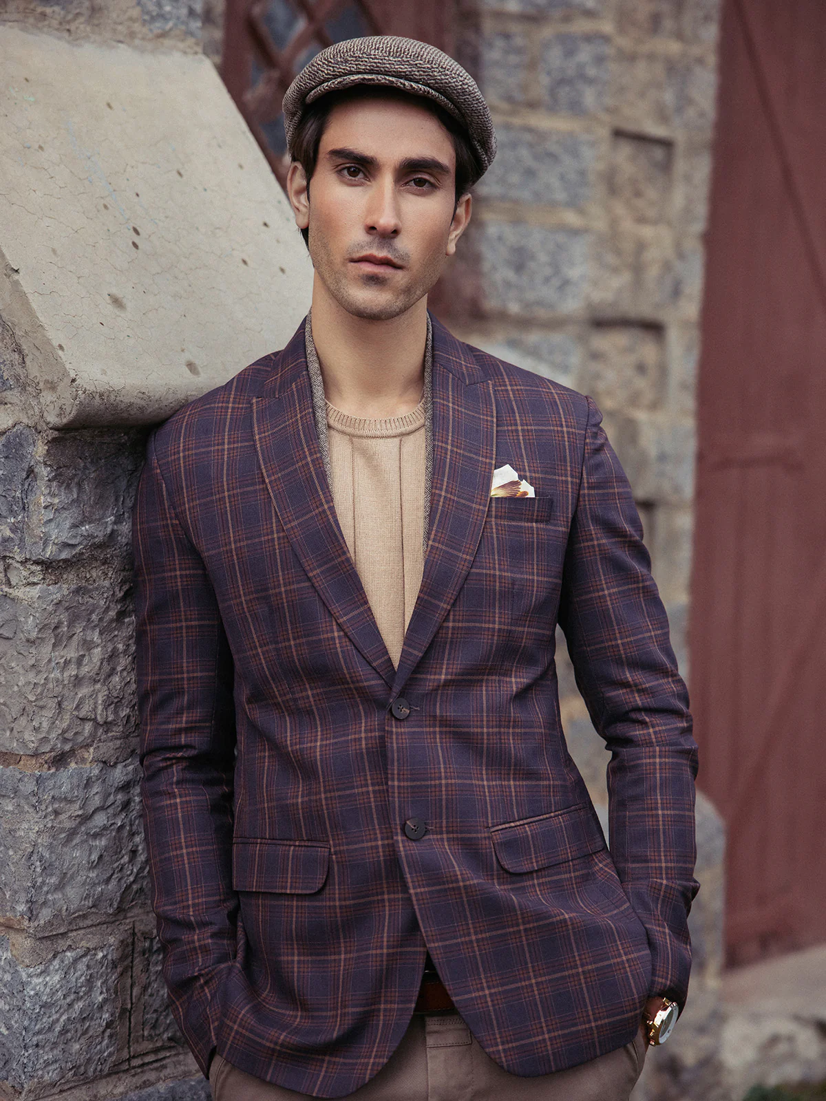 Check Blazer - EMTB22-6825 - Image 2