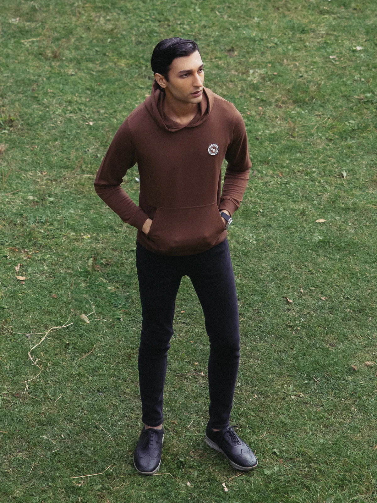 Pullover Hoodie - EMTH23-006 - Image 4