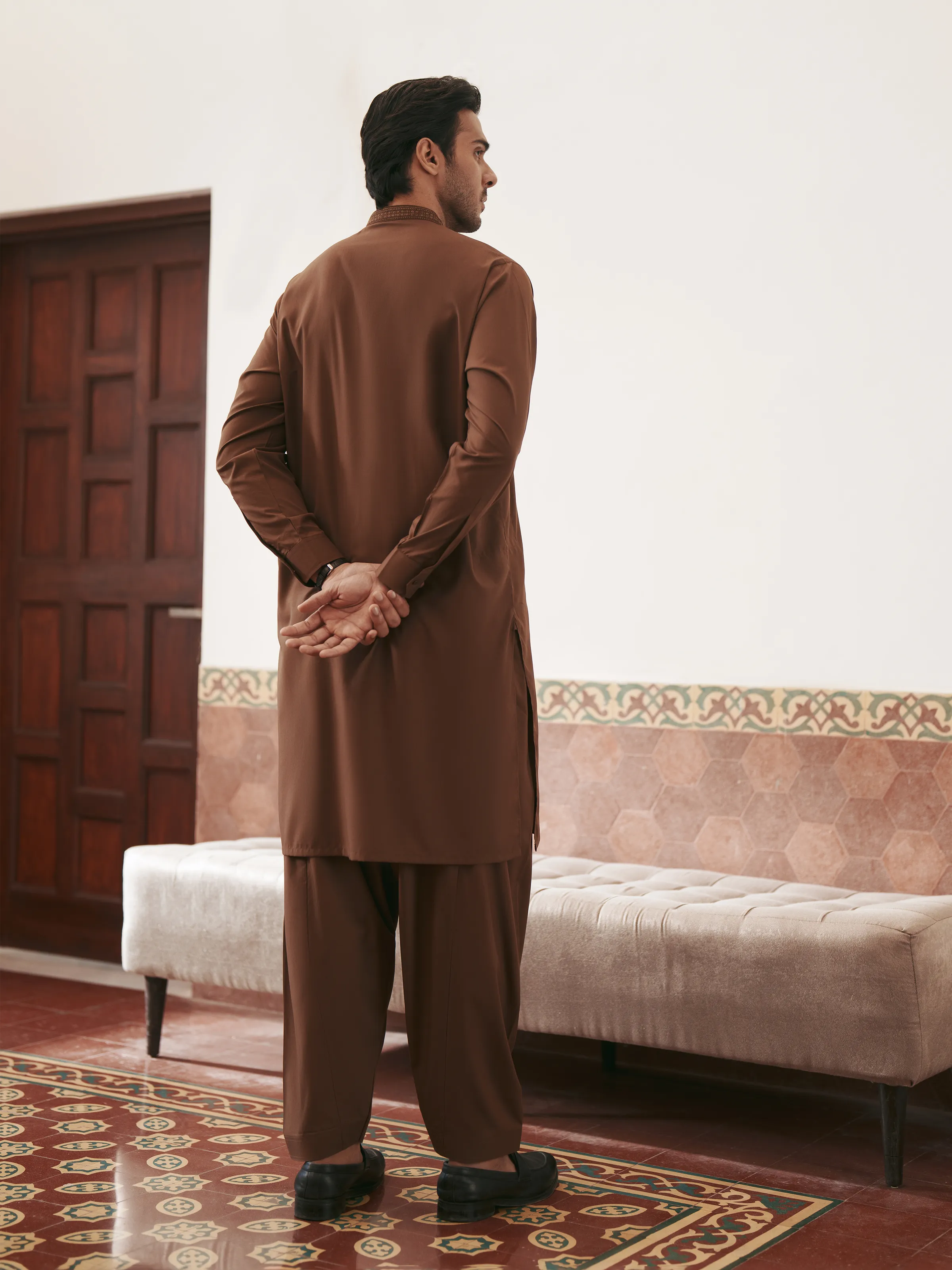 Embroidered Blended Shalwar Kameez - EMTKS5-41211 - Image 6