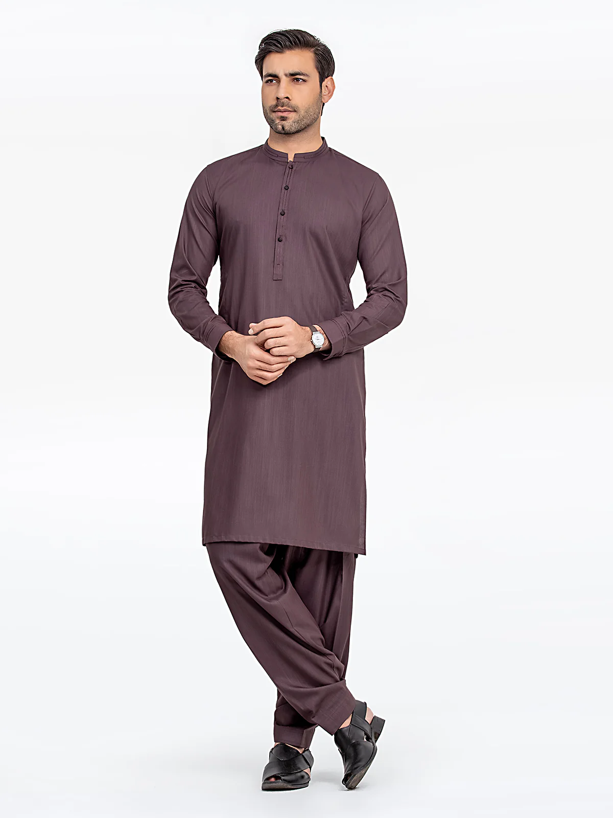 Embroidered Blended Shalwar Kameez - EMTKS24-41079