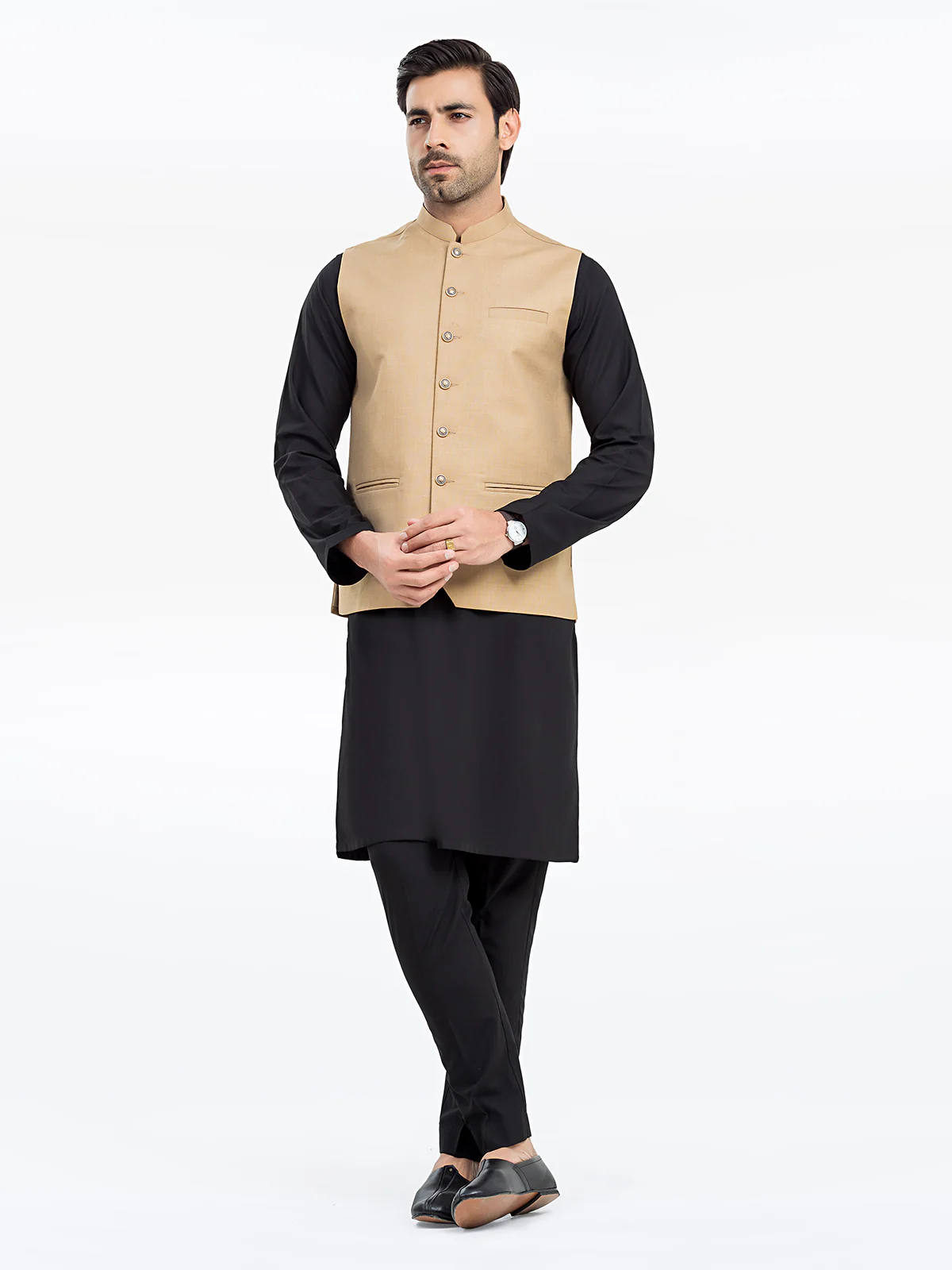 Plain Waistcoat - EMTWCP24-35929 - Image 2