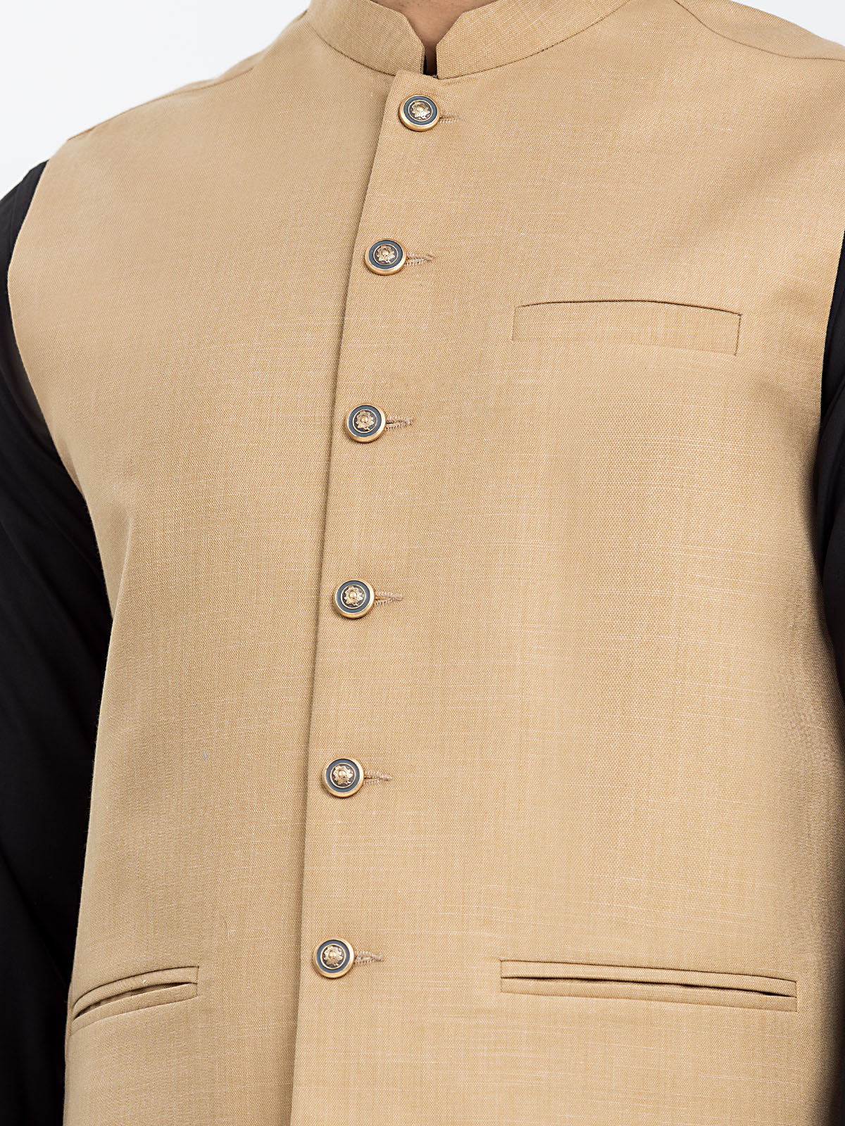 Plain Waistcoat - EMTWCP24-35929 - Image 3
