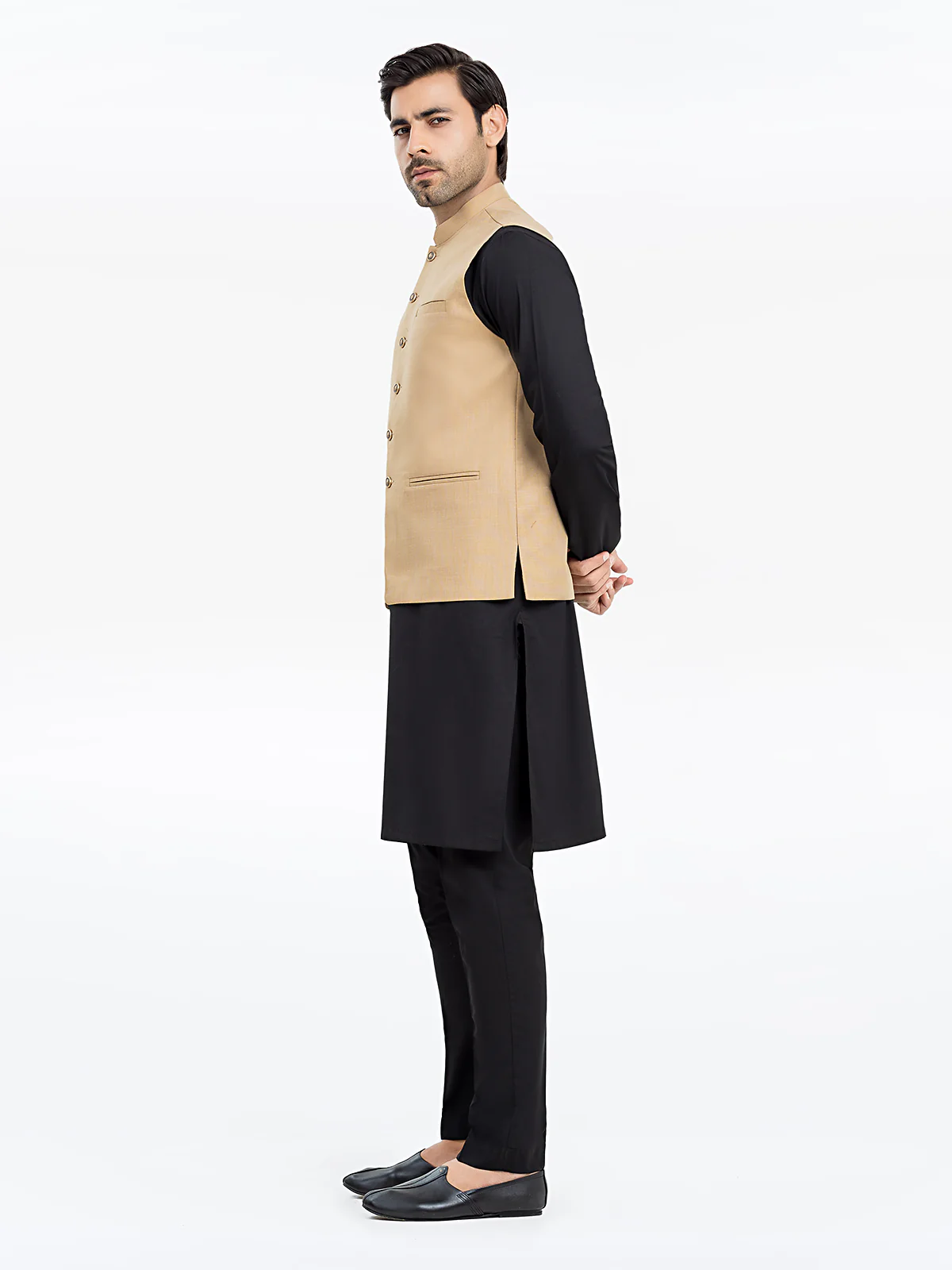 Plain Waistcoat - EMTWCP24-35929 - Image 4