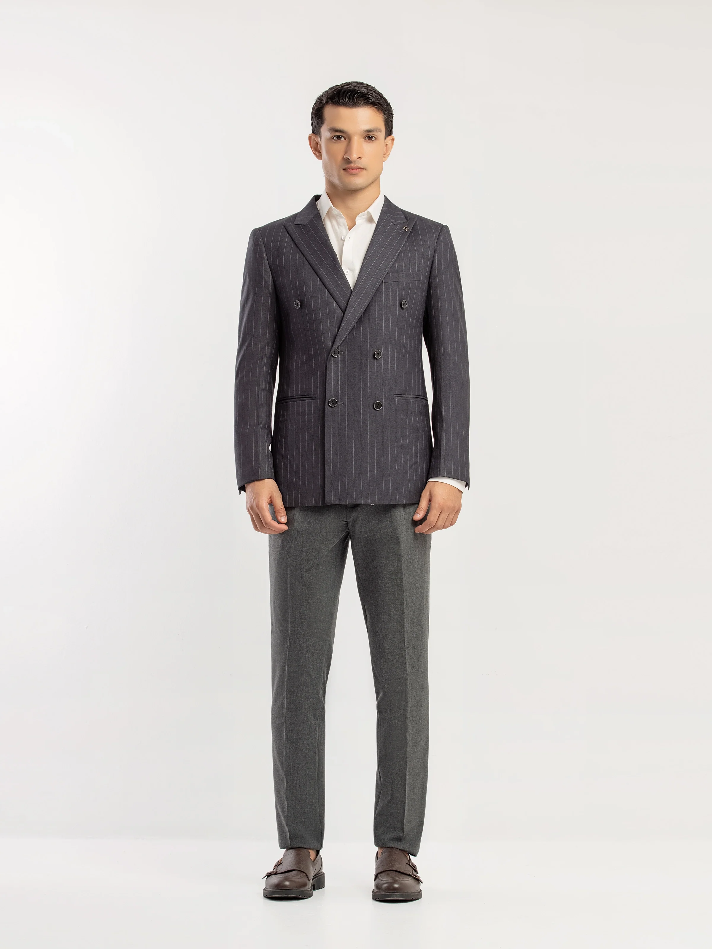 Striped Blazer - EMTB5-6899