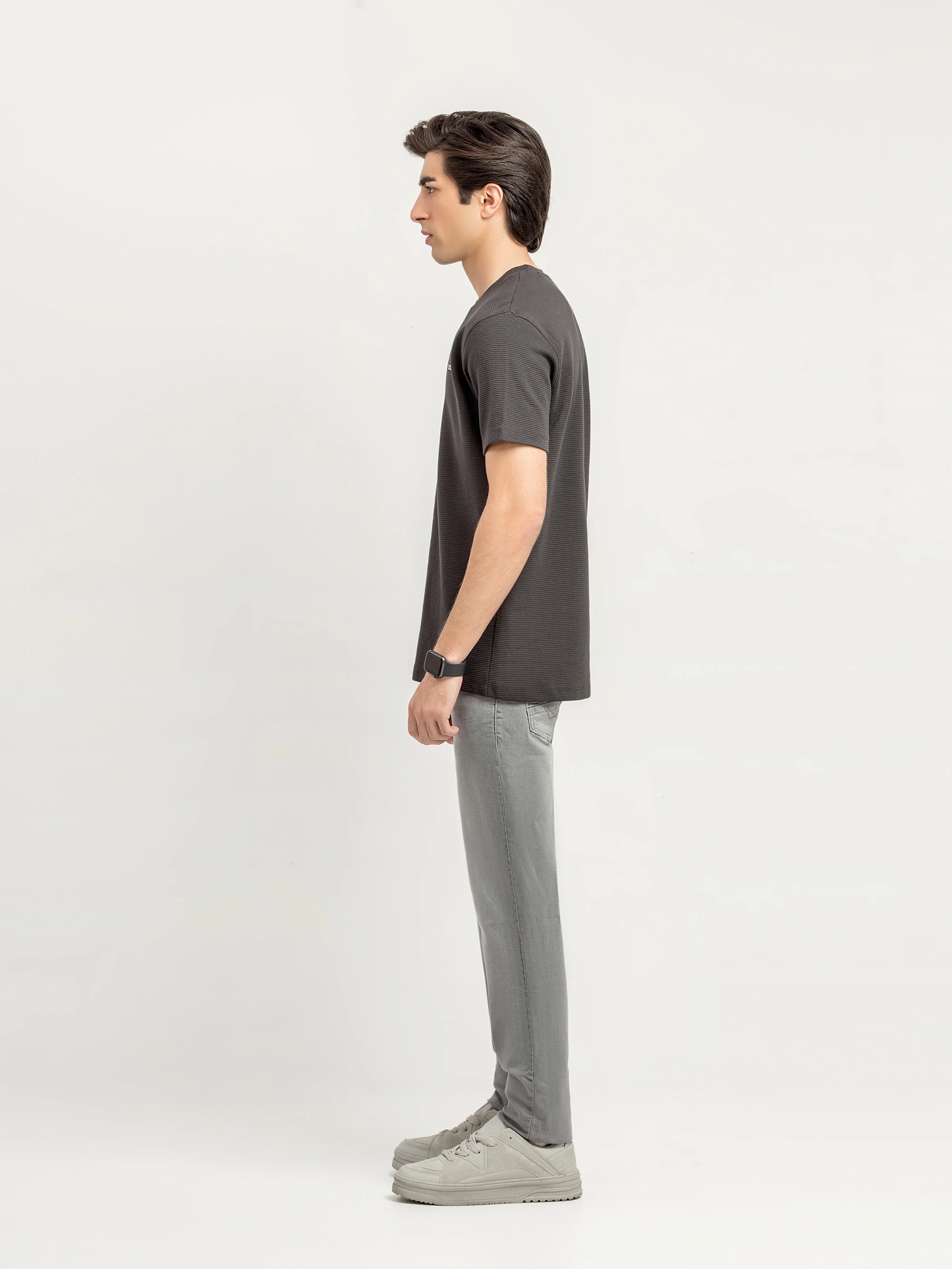 Crew Neck Classic Tee - EMTGT6-003 - Image 4