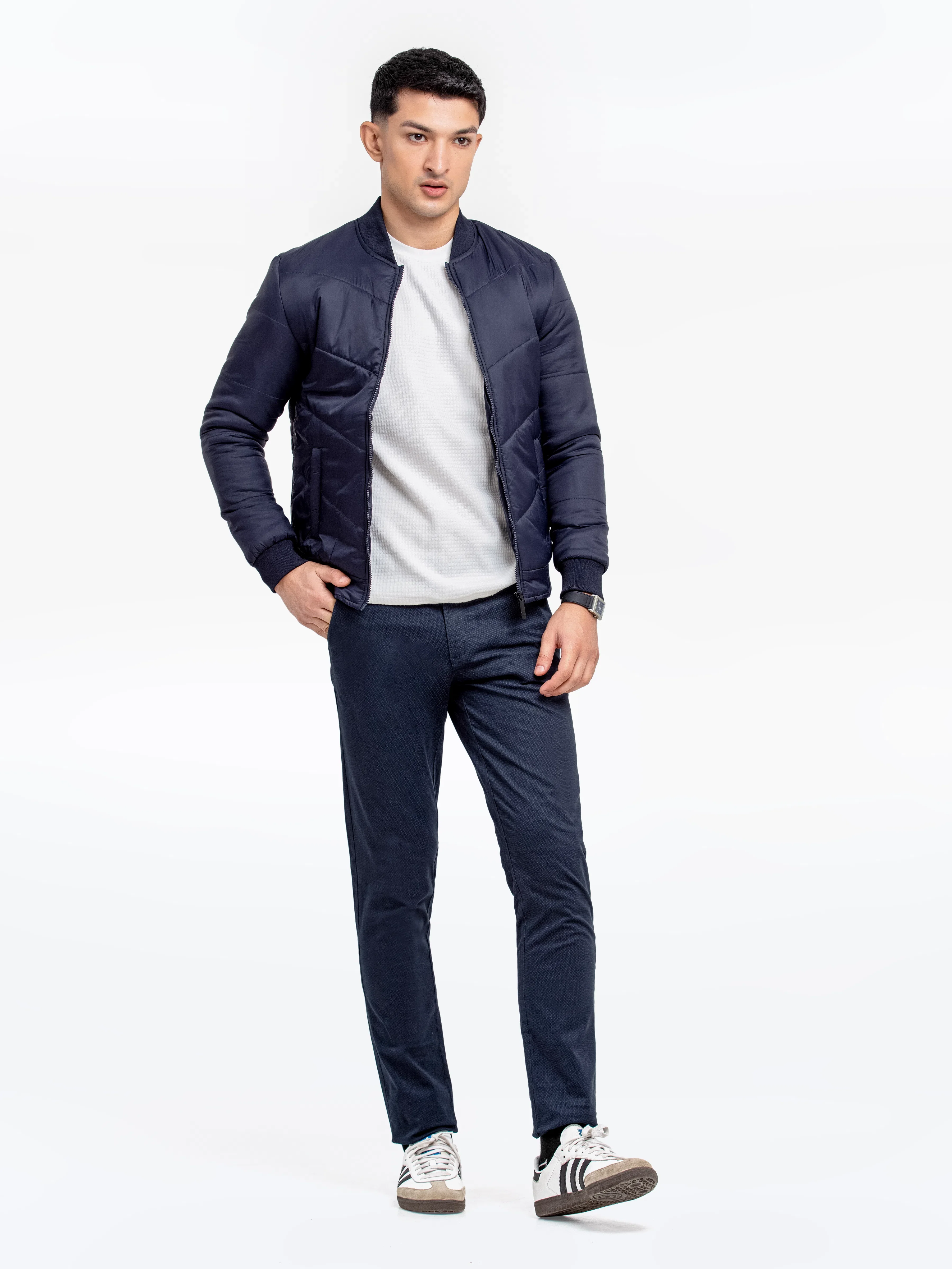 Quilted Poly Jacket - EMTJP24-008 - Image 2