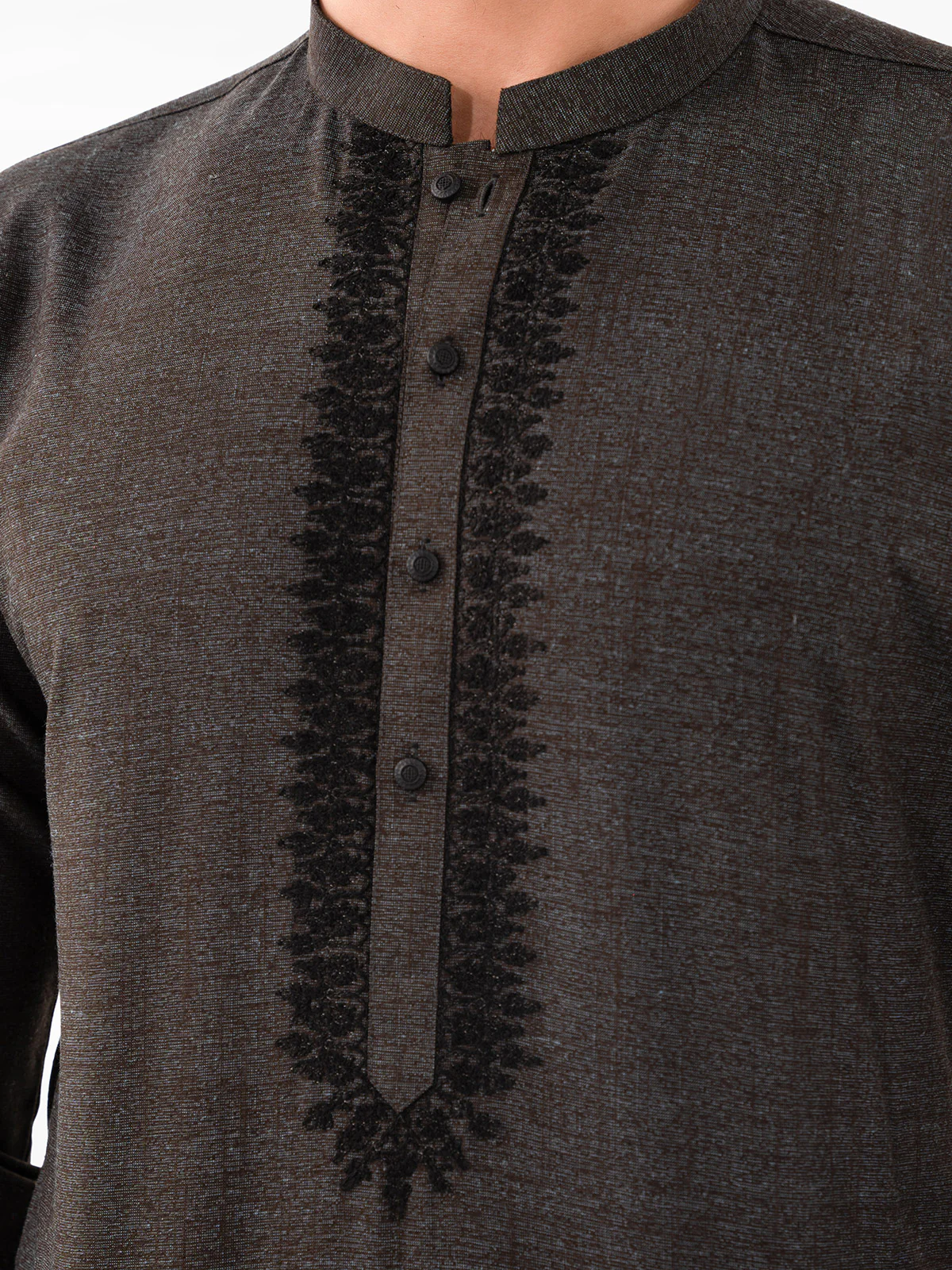 Embroidered Blended Shalwar Kameez - EMTKS23W-41053 - Image 4