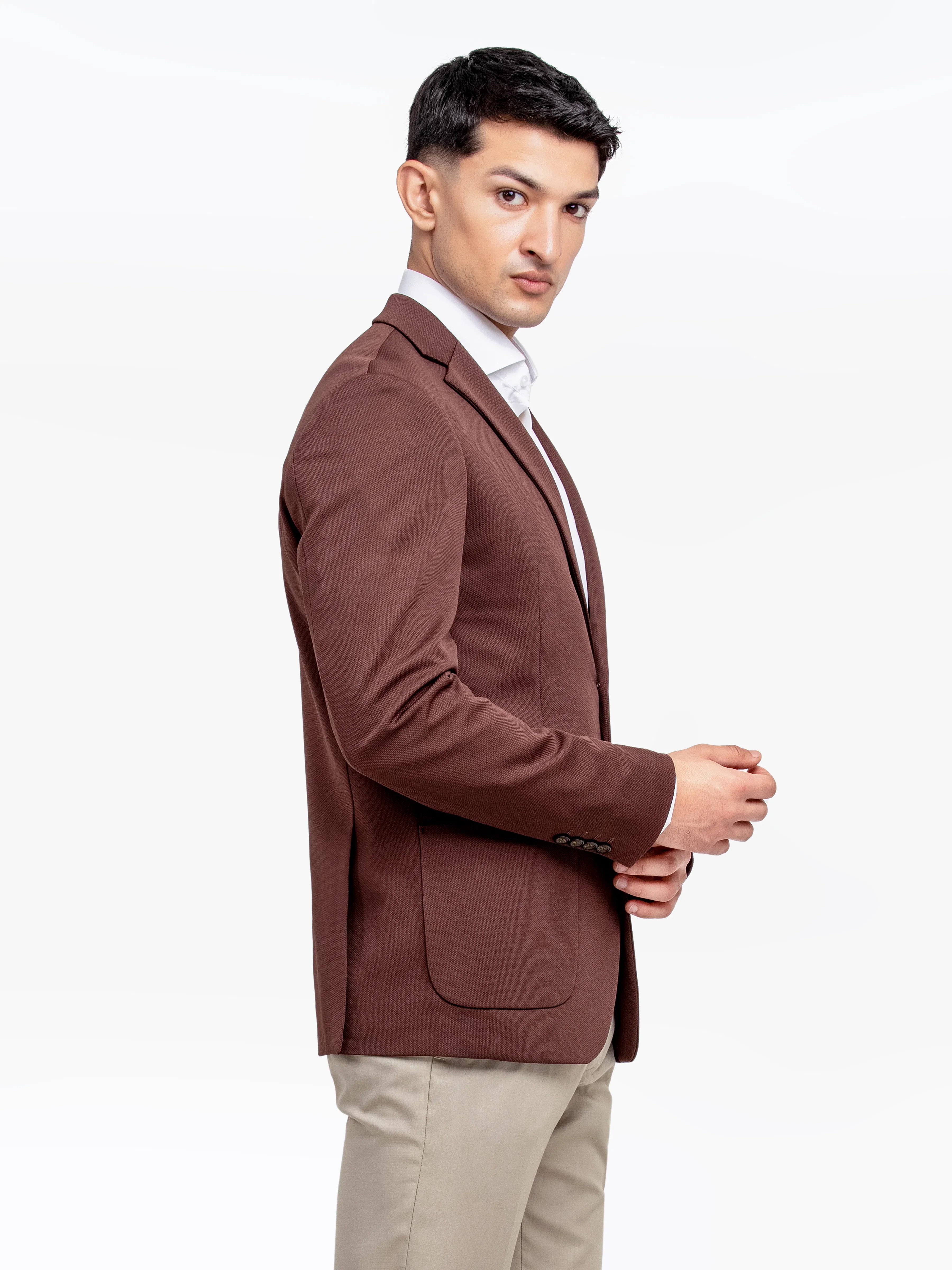 Textured Blazer - EMTB24-6866 - Image 5