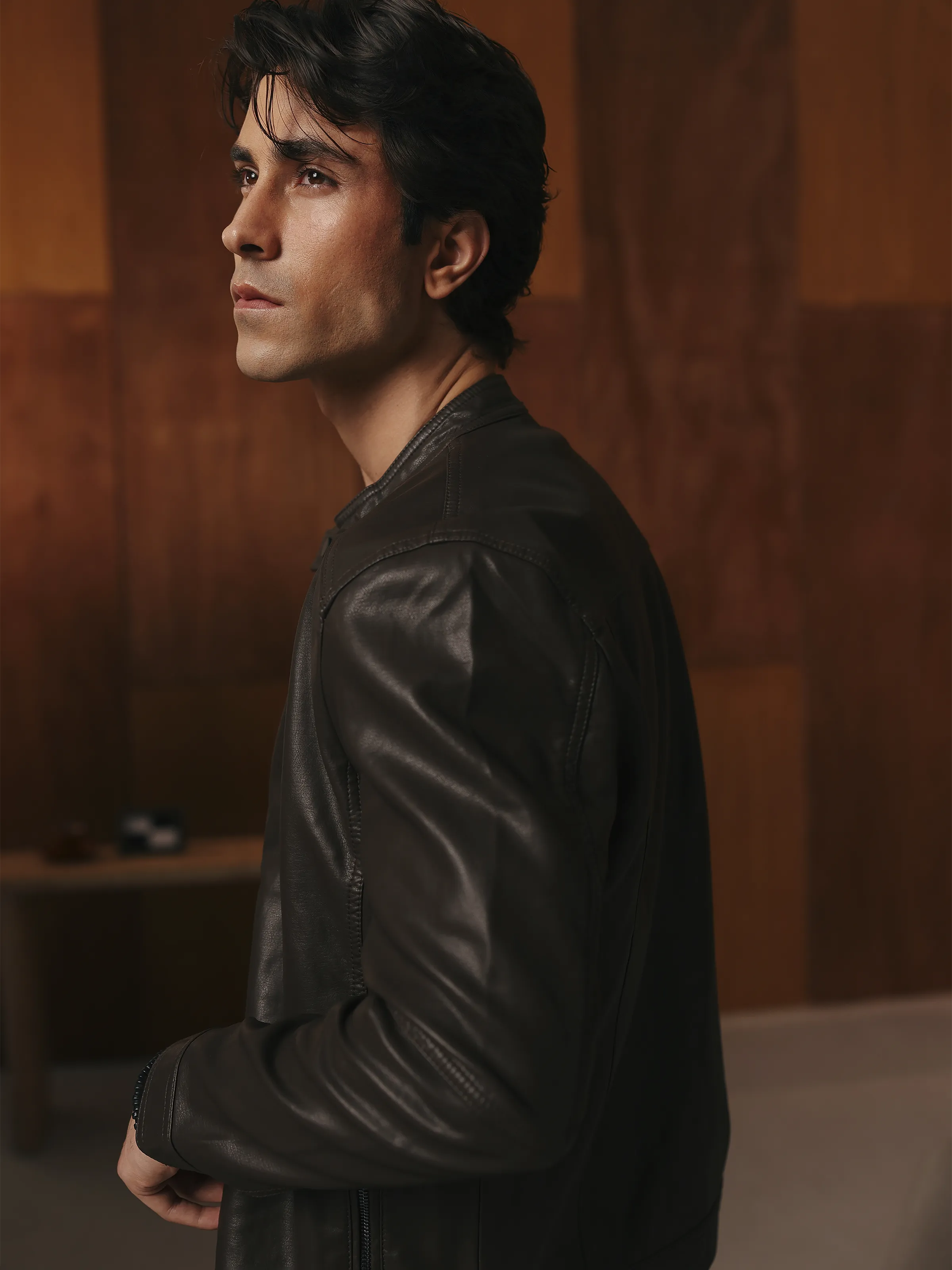 Leather Jacket - EMTJ5-001 - Image 5