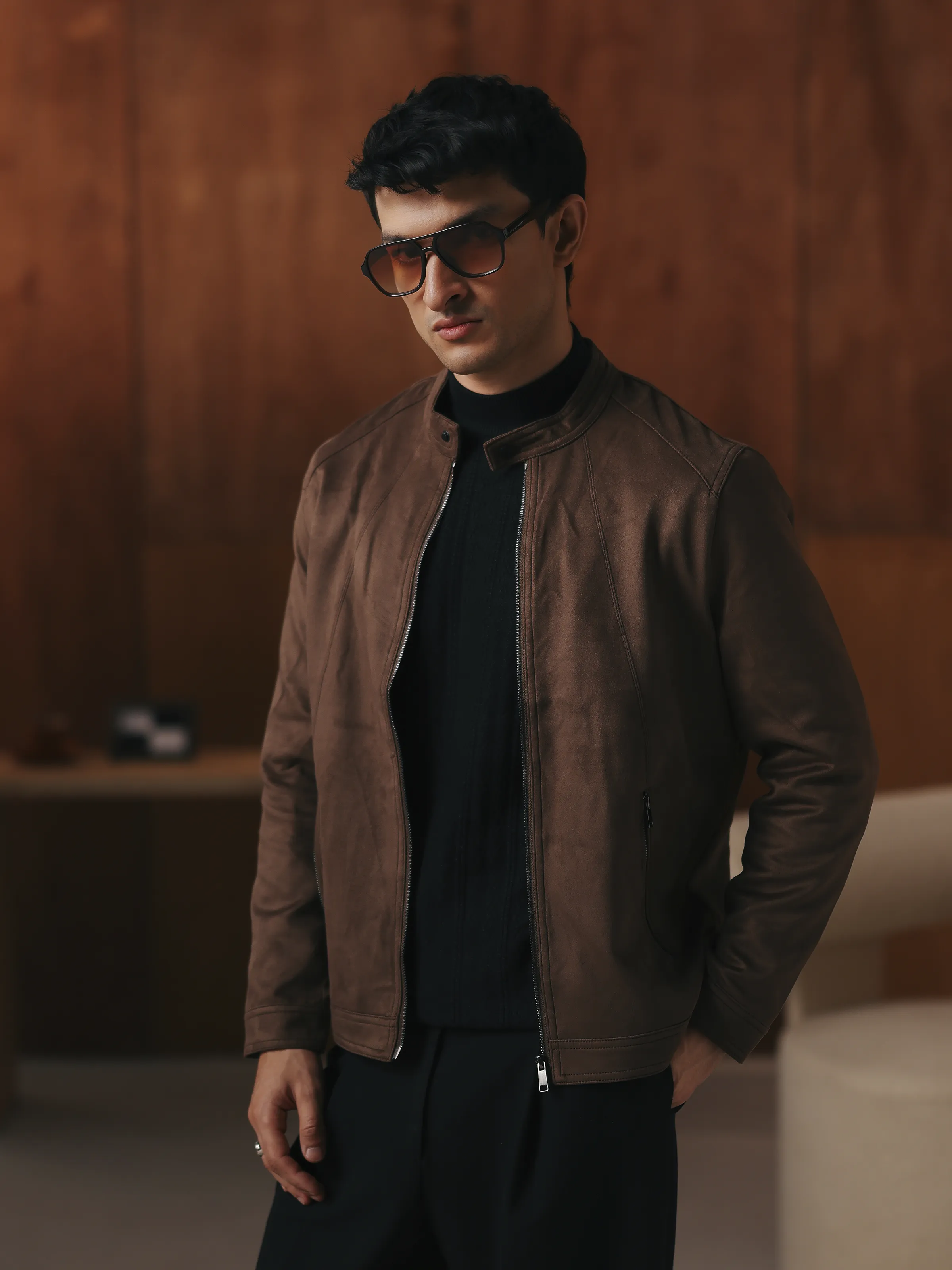 Suede Jacket - EMTJ5-007