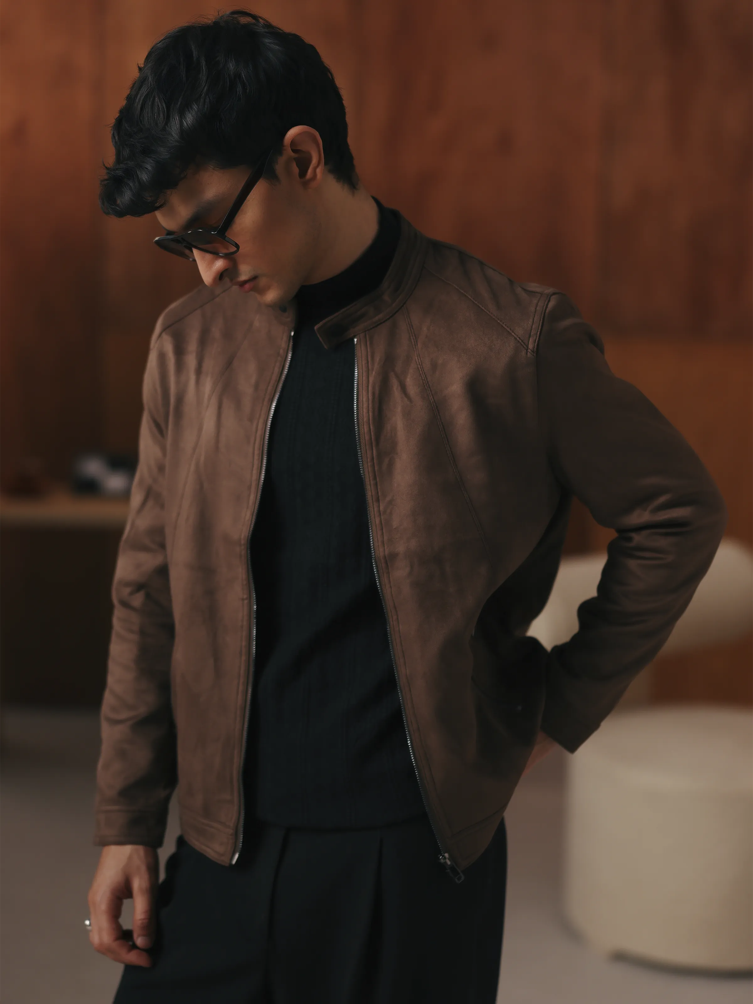 Suede Jacket - EMTJ5-007 - Image 3