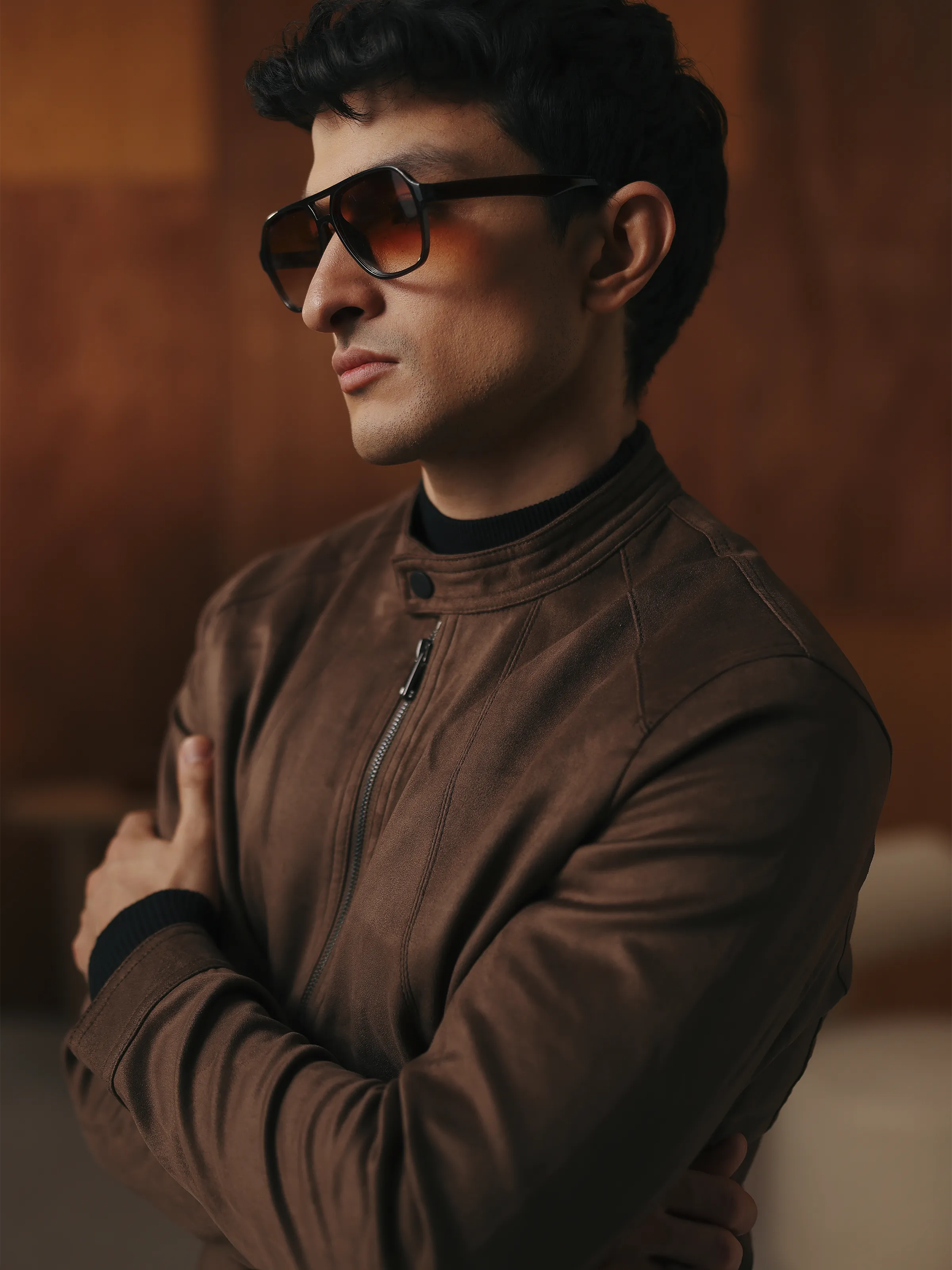 Suede Jacket - EMTJ5-007 - Image 4