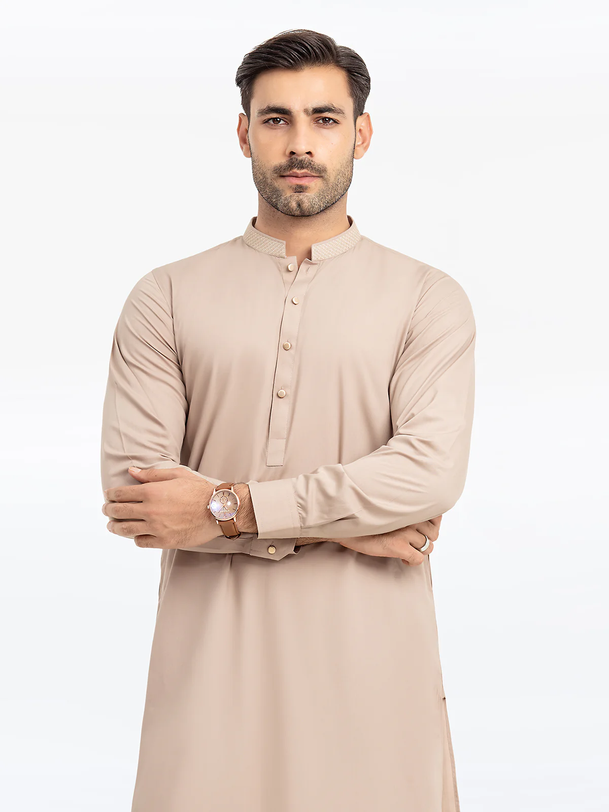 Embroidered Blended Kurta Pajama - EMTKPT24S-037 - Image 2
