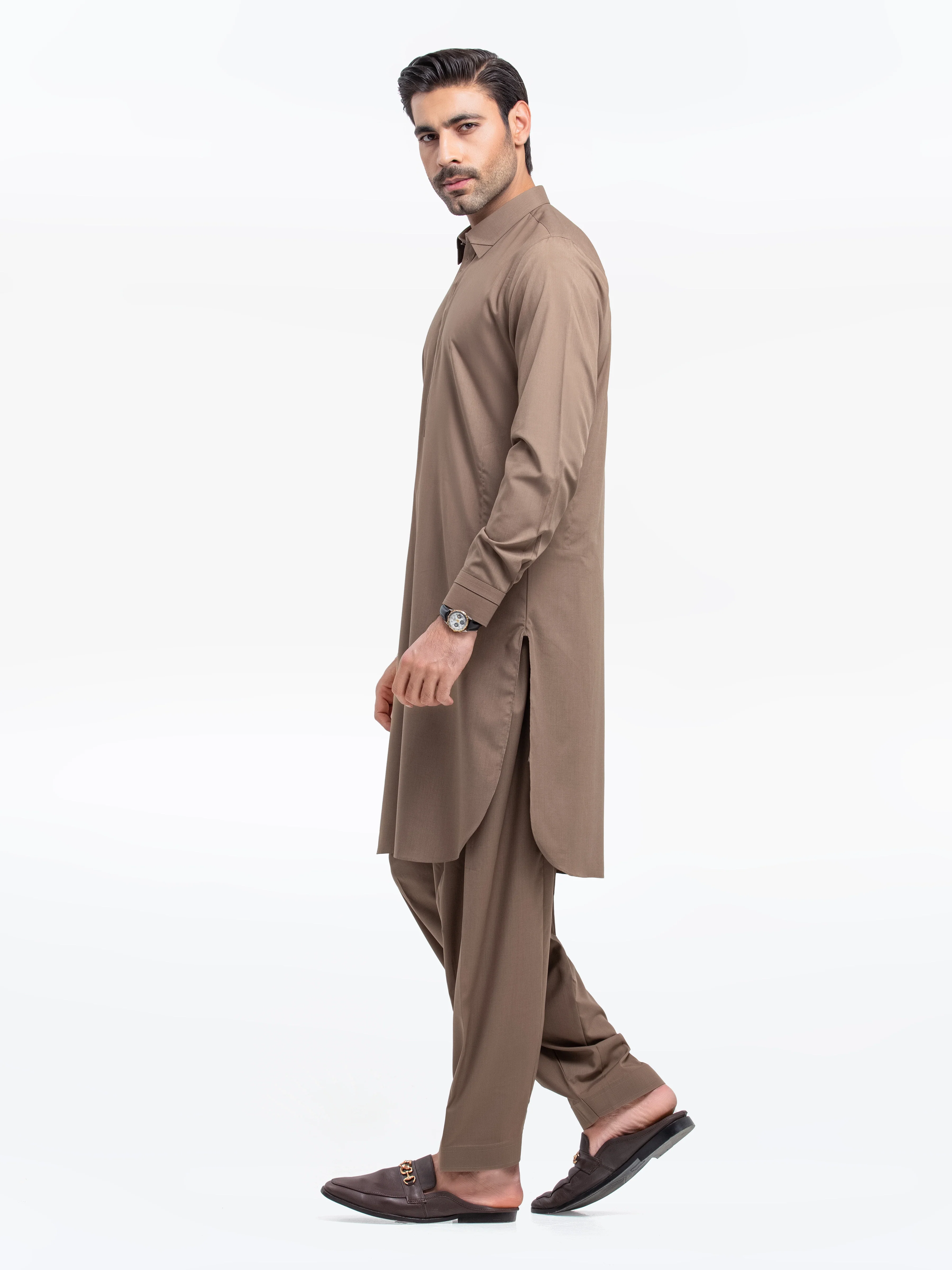 Blended Shalwar Kameez - EMTKST5-99514 - Image 5