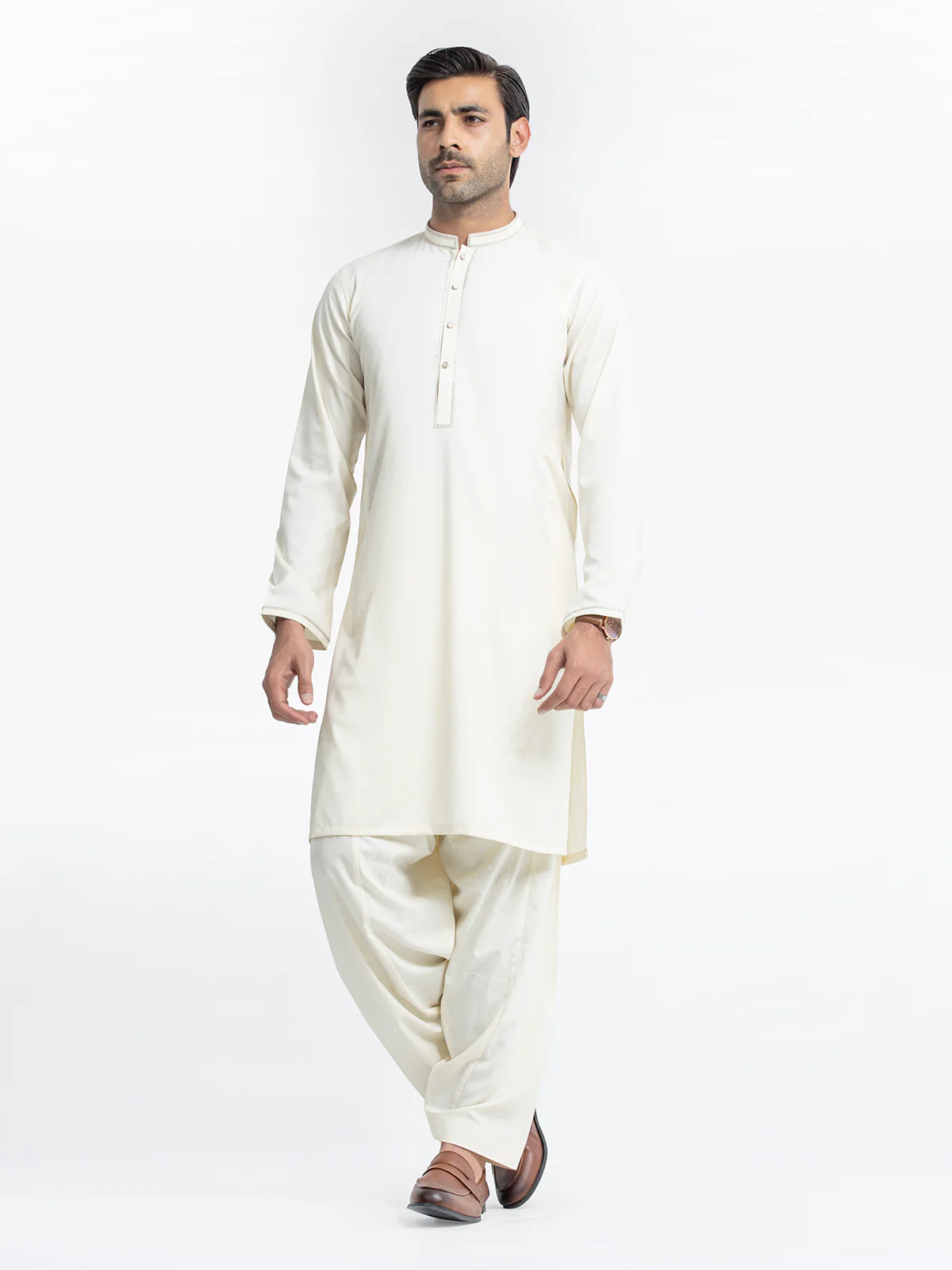 Embroidered Blended Shalwar Kameez - EMTKS24-41103 - Image 2