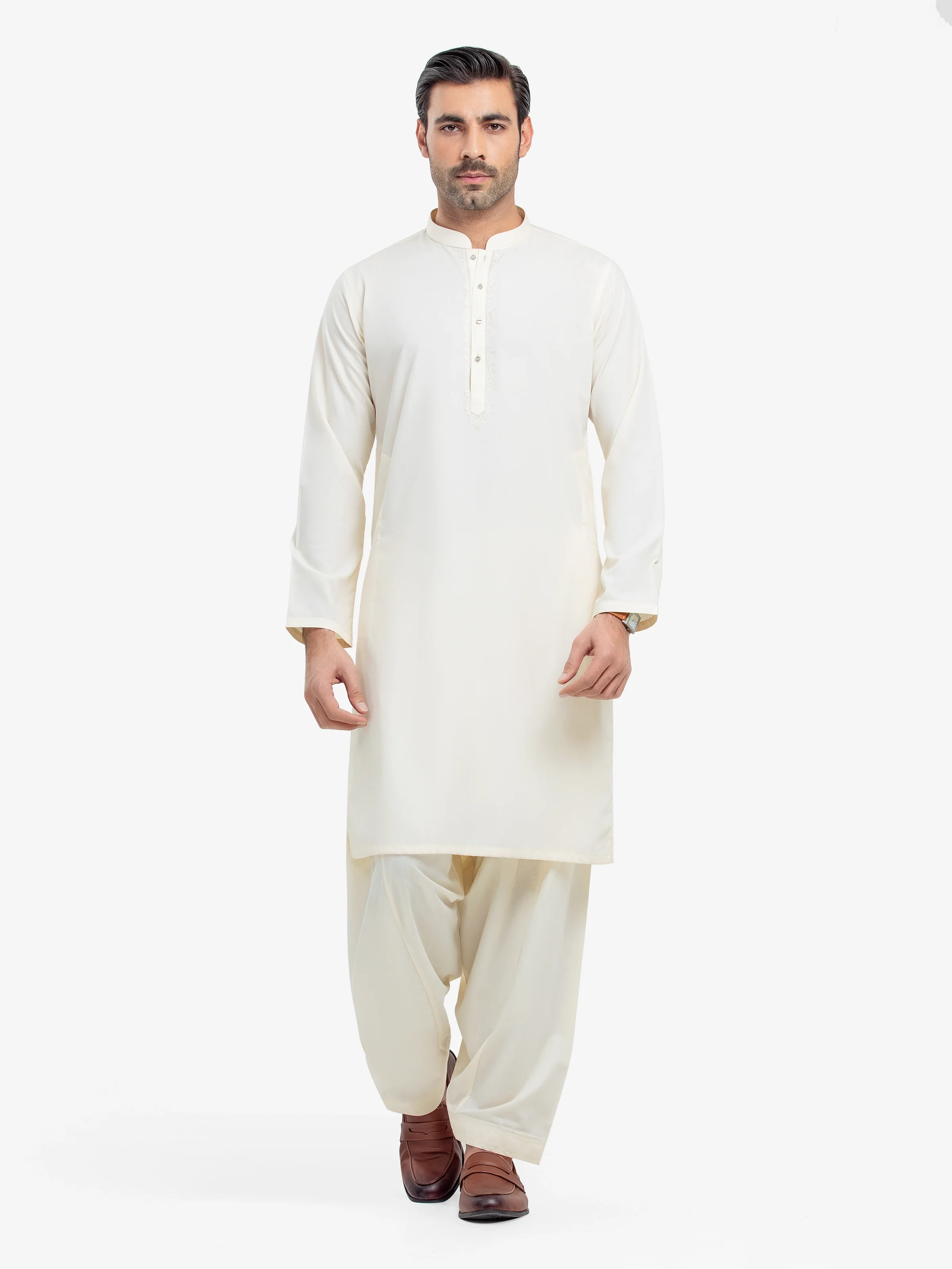 Embroidered Blended Shalwar Kameez - EMTKS25-41151