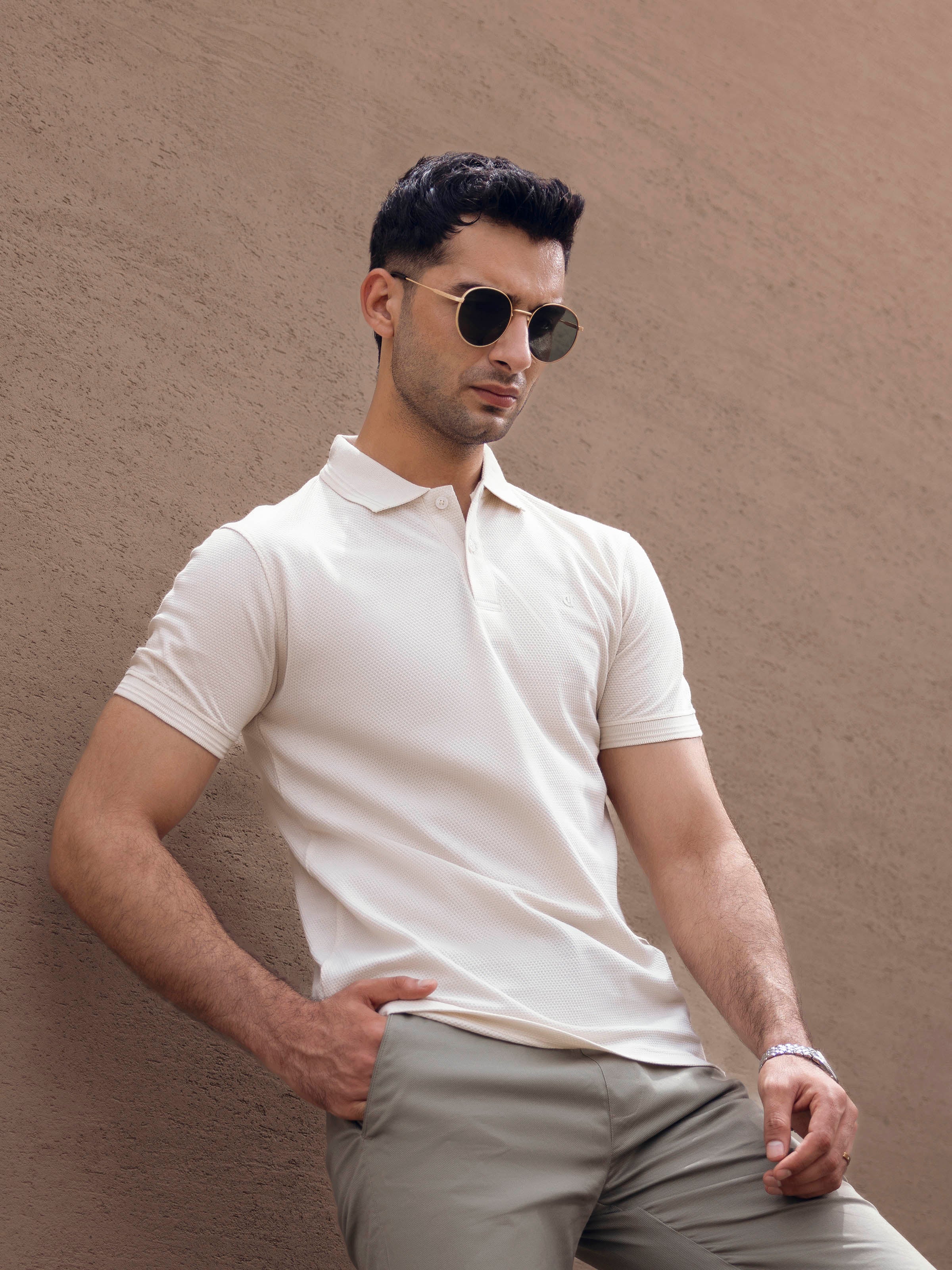 Textured Polo - EMTPS5-063 - Image 4