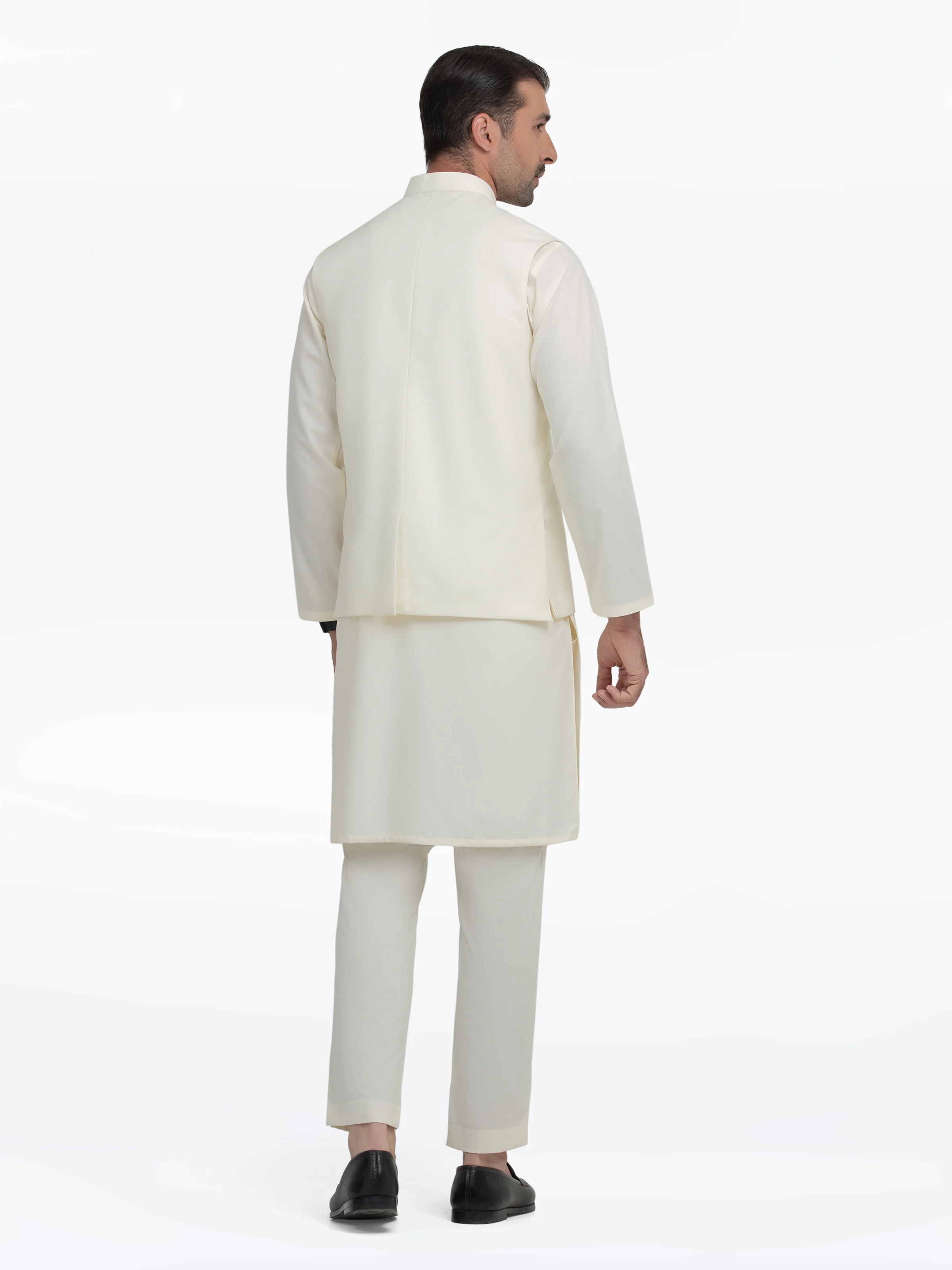 Embroidered Waistcoat Suit - EMTWCS5-007 - Image 5