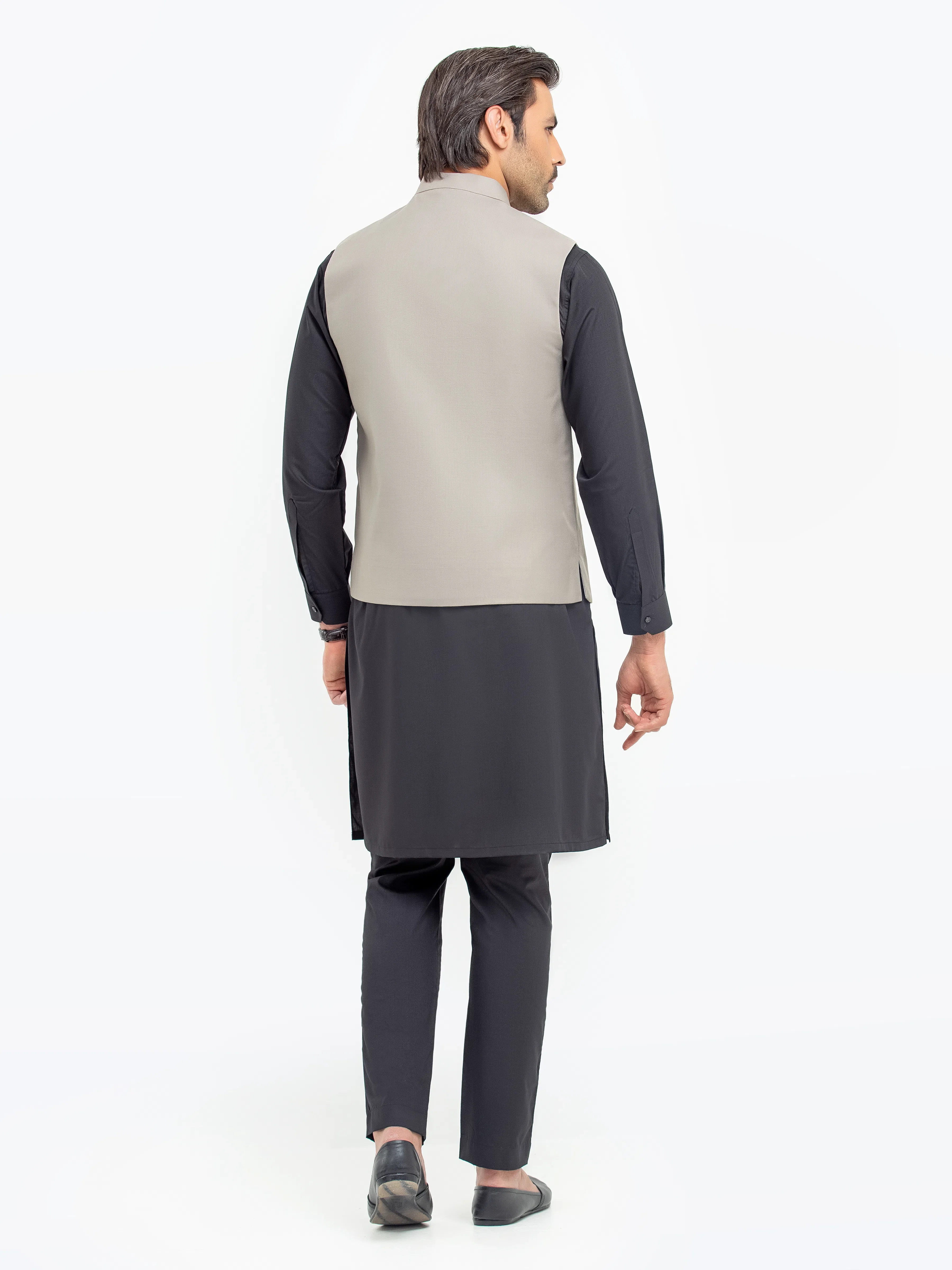 Plain Waistcoat - EMTWCP5-35947 - Image 5